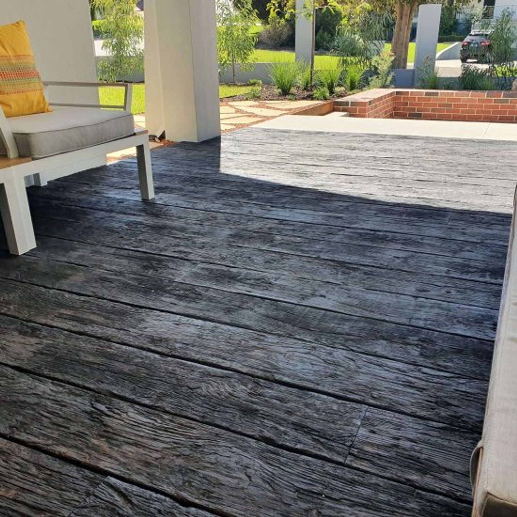 Embered | Weathered Oak Decking gallery detail image