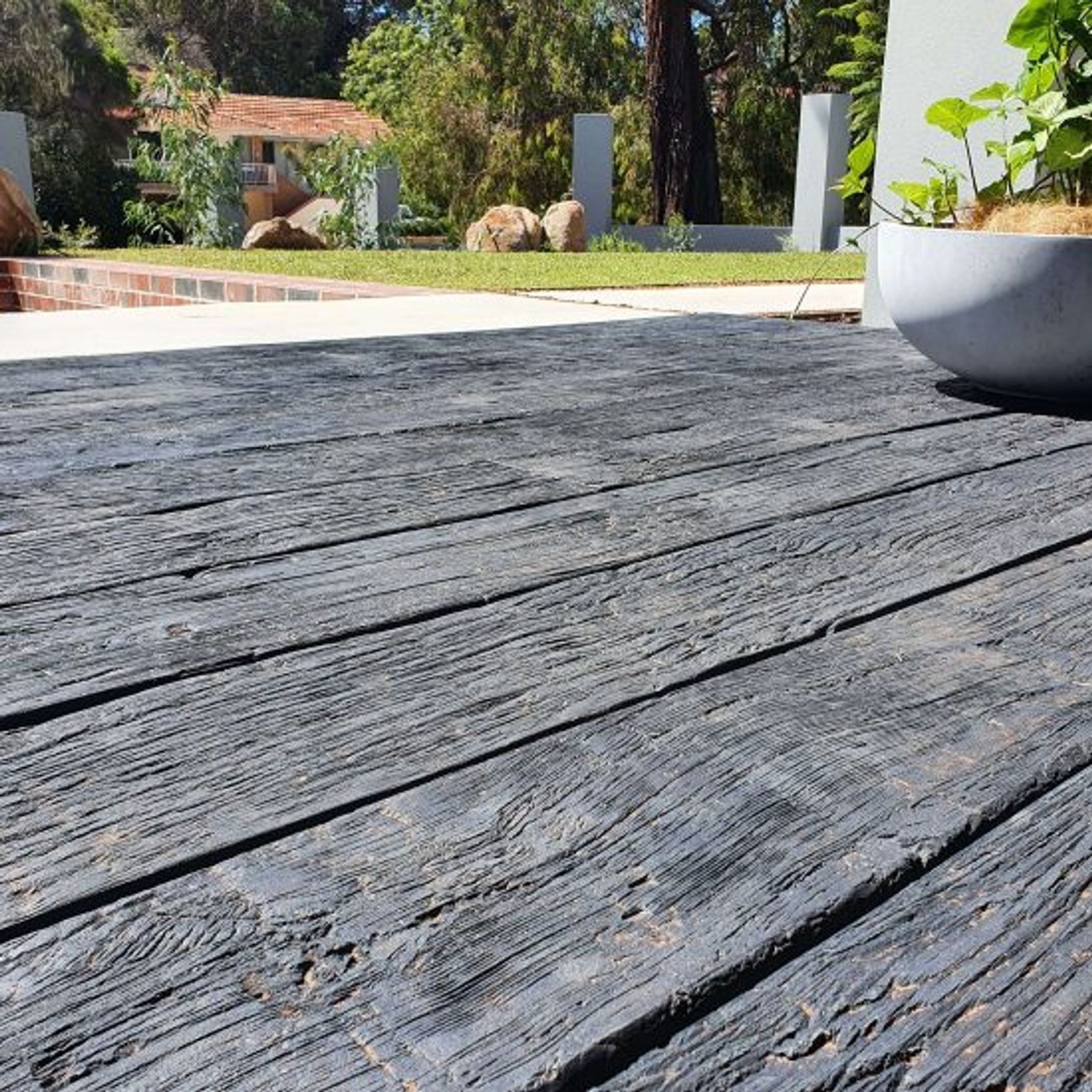 Embered | Weathered Oak Decking gallery detail image