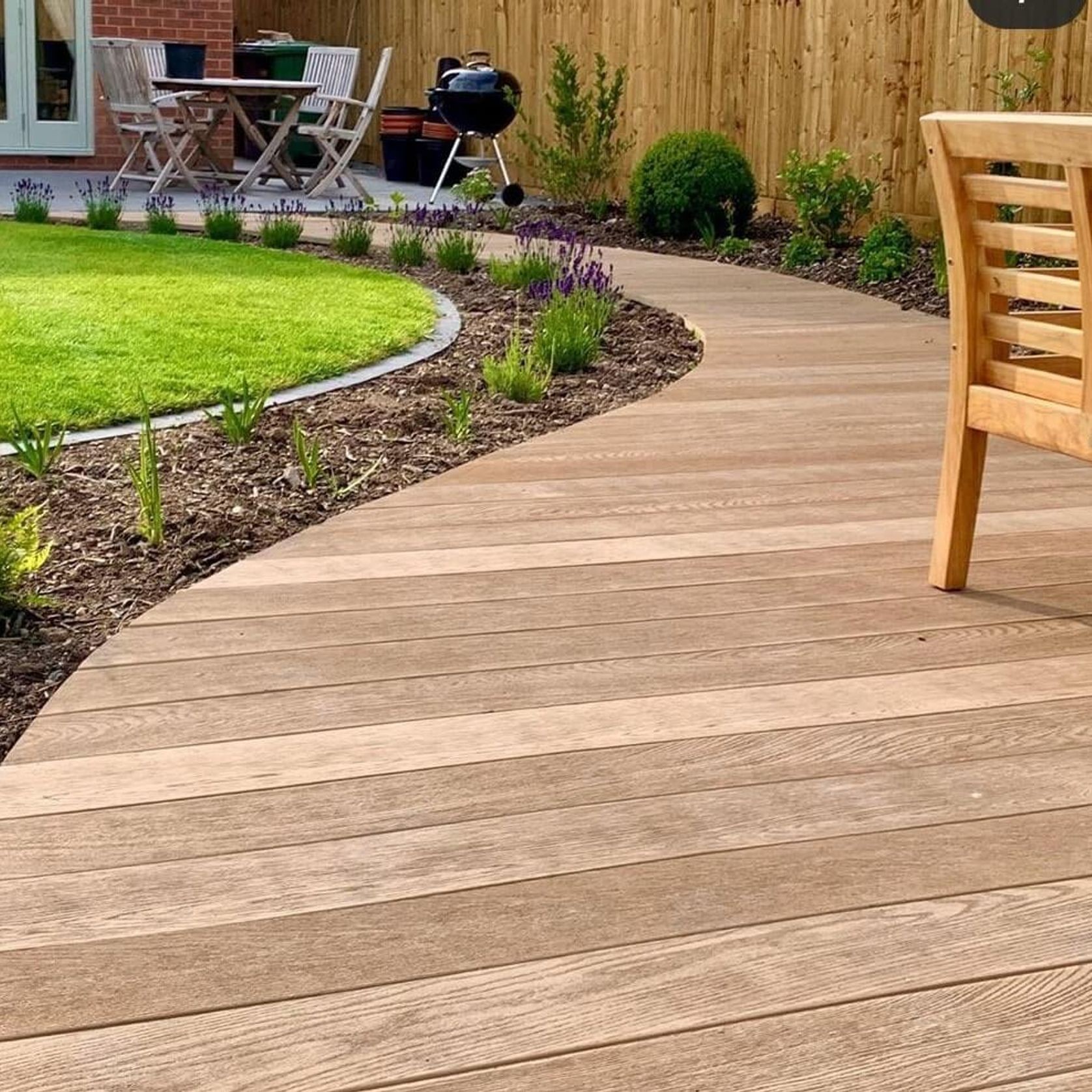 Coppered Oak | Enhanced Grain Decking gallery detail image