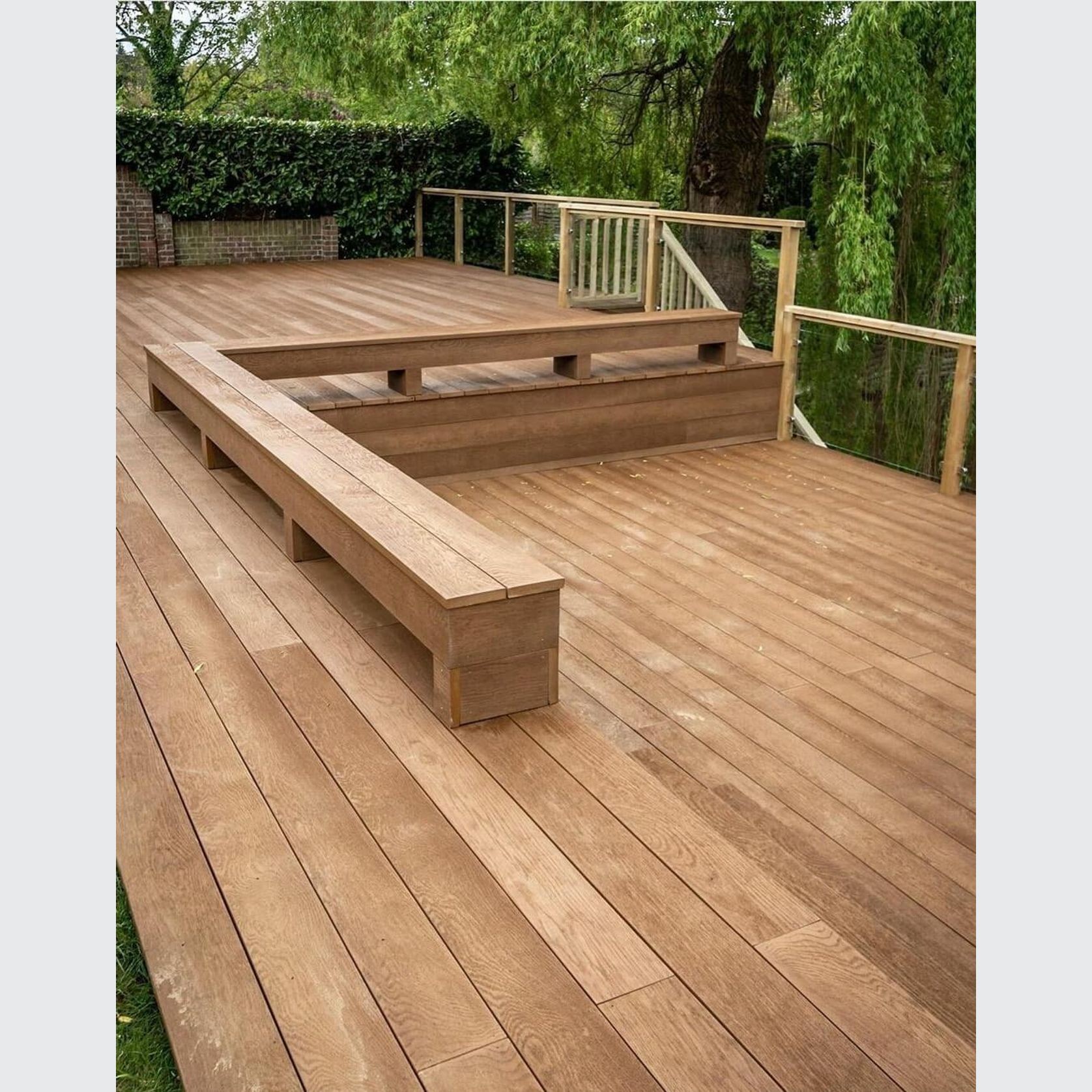 Coppered Oak | Enhanced Grain Decking gallery detail image