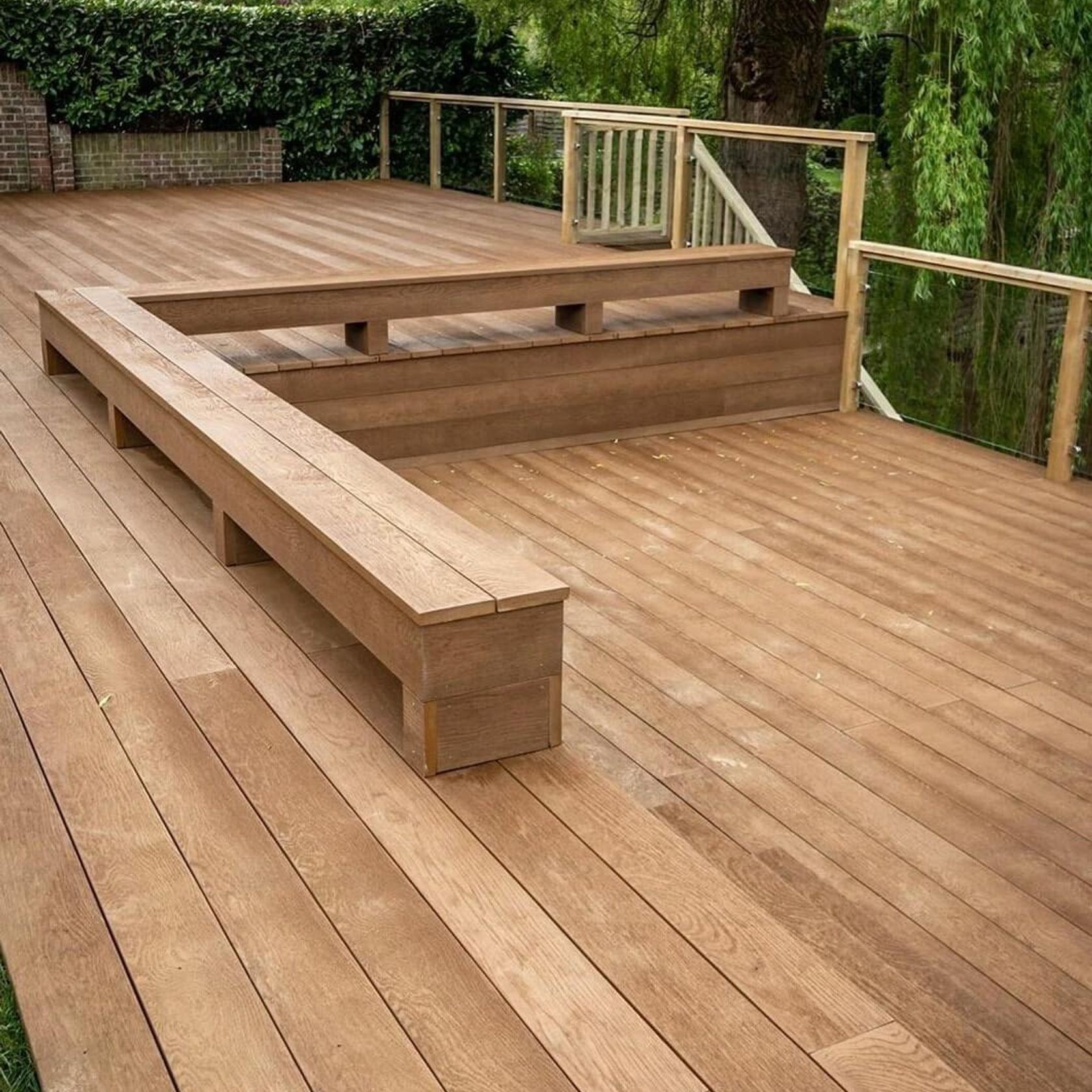 Coppered Oak | Enhanced Grain Decking gallery detail image