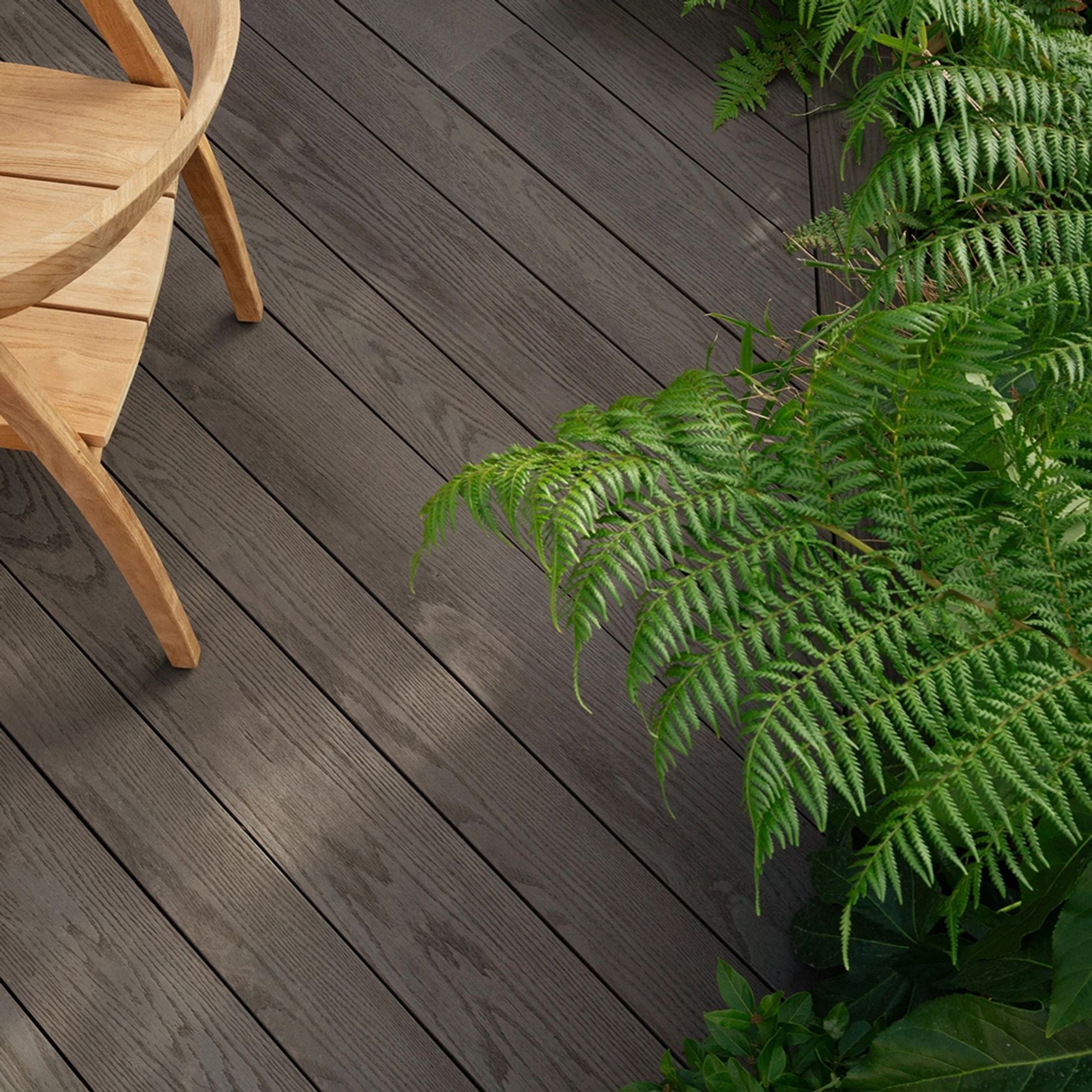 Millboard Ebony Grey | Enhanced Grain Decking gallery detail image