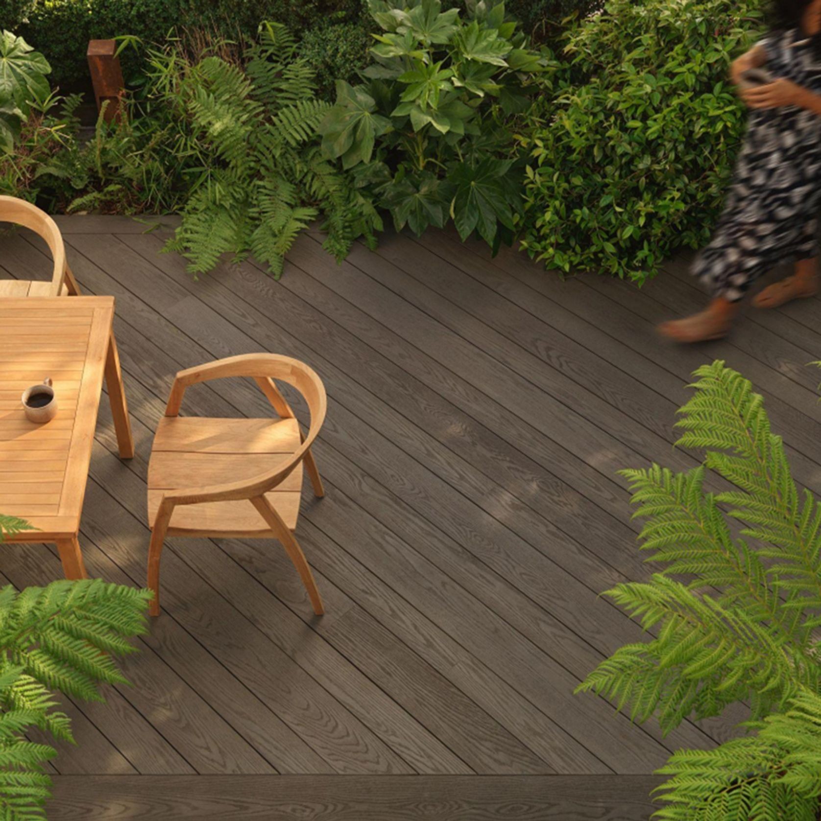 Ebony Grey | Enhanced Grain Decking gallery detail image
