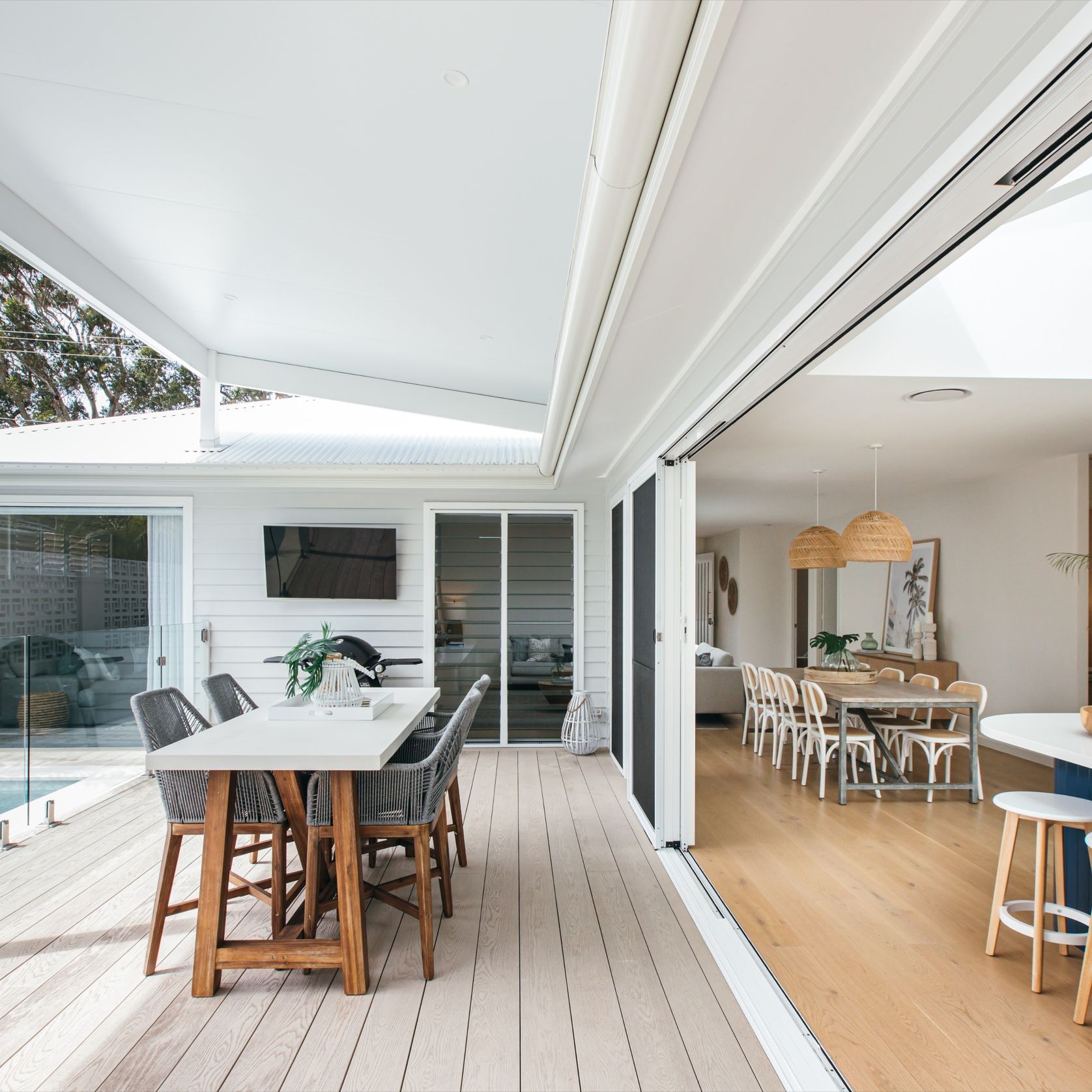 Millboard Limed Oak | Enhanced Grain Decking gallery detail image