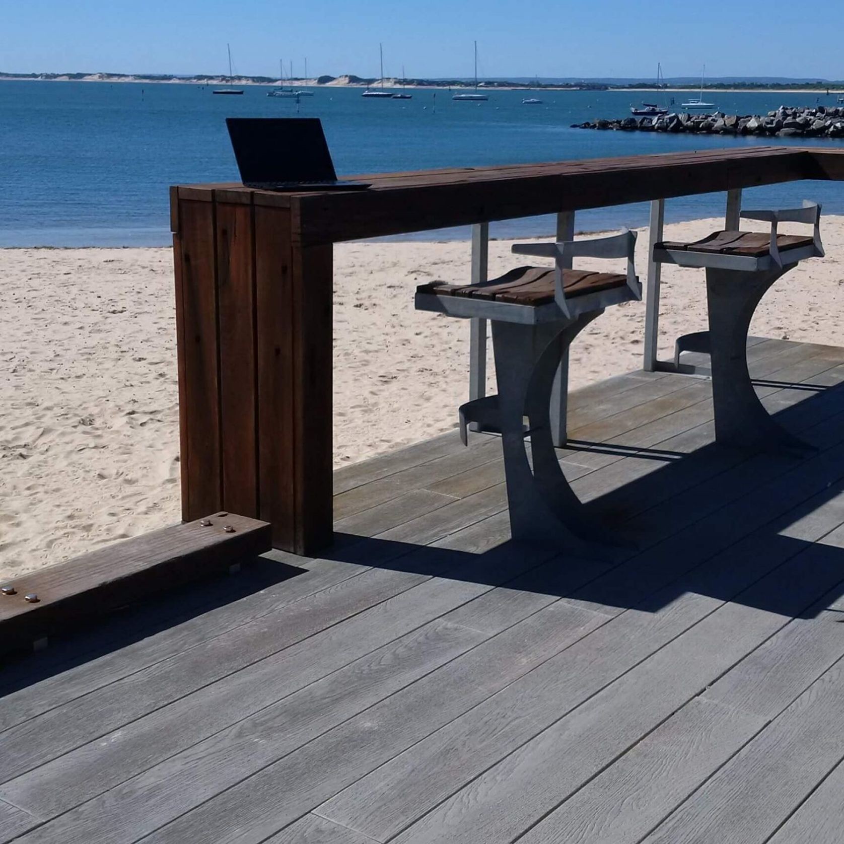 Smoked Oak | Enhanced Grain Decking gallery detail image