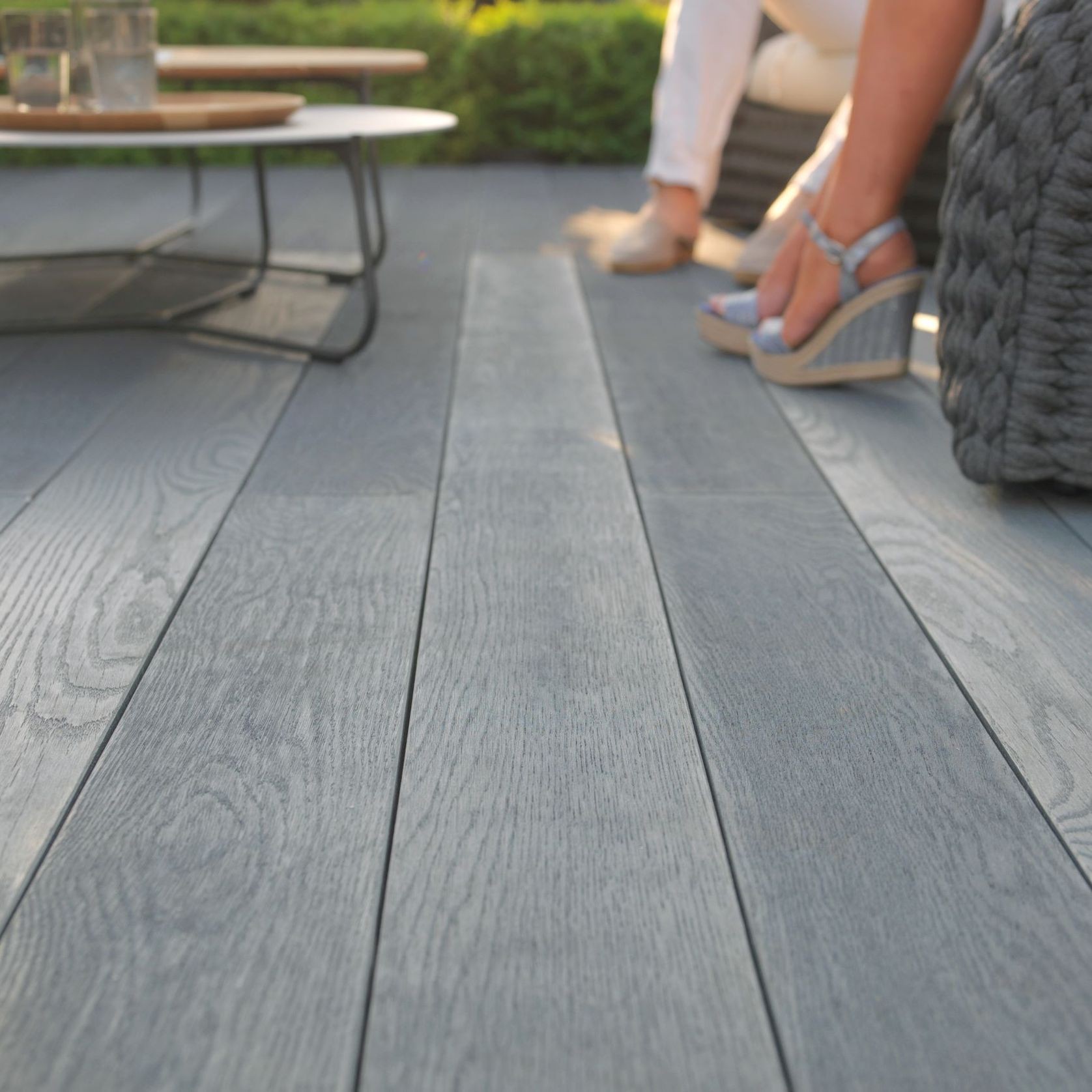 Millboard Brushed Basalt Decking gallery detail image