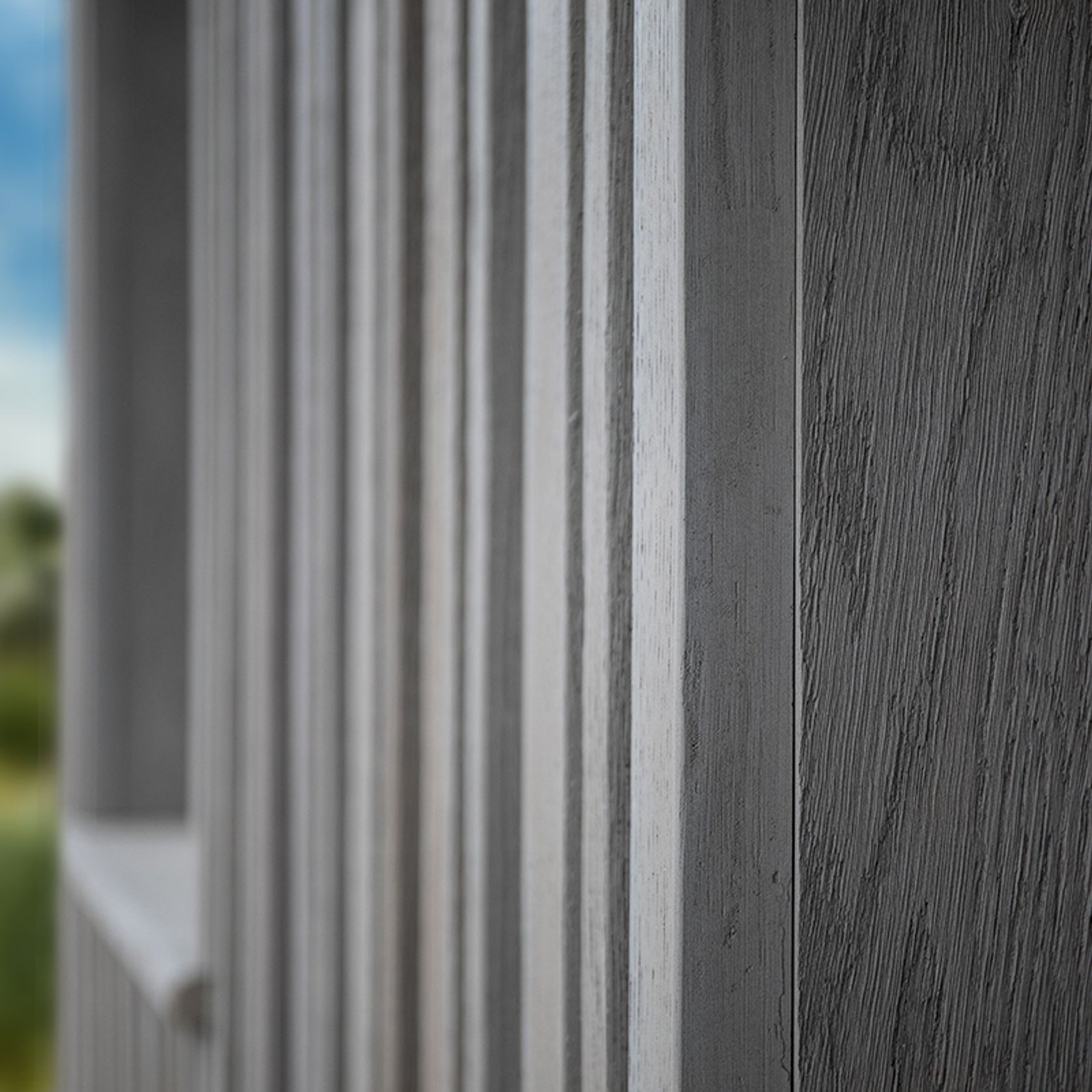 Millboard Envello Board & Batten Cladding | Smoked Oak gallery detail image
