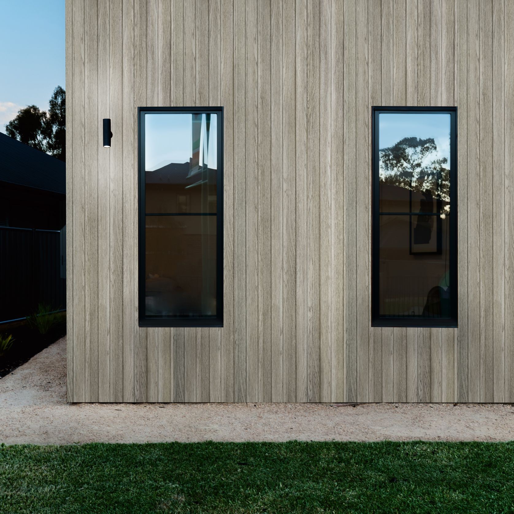 Millboard Envello Board & Batten Cladding | Smoked Oak gallery detail image