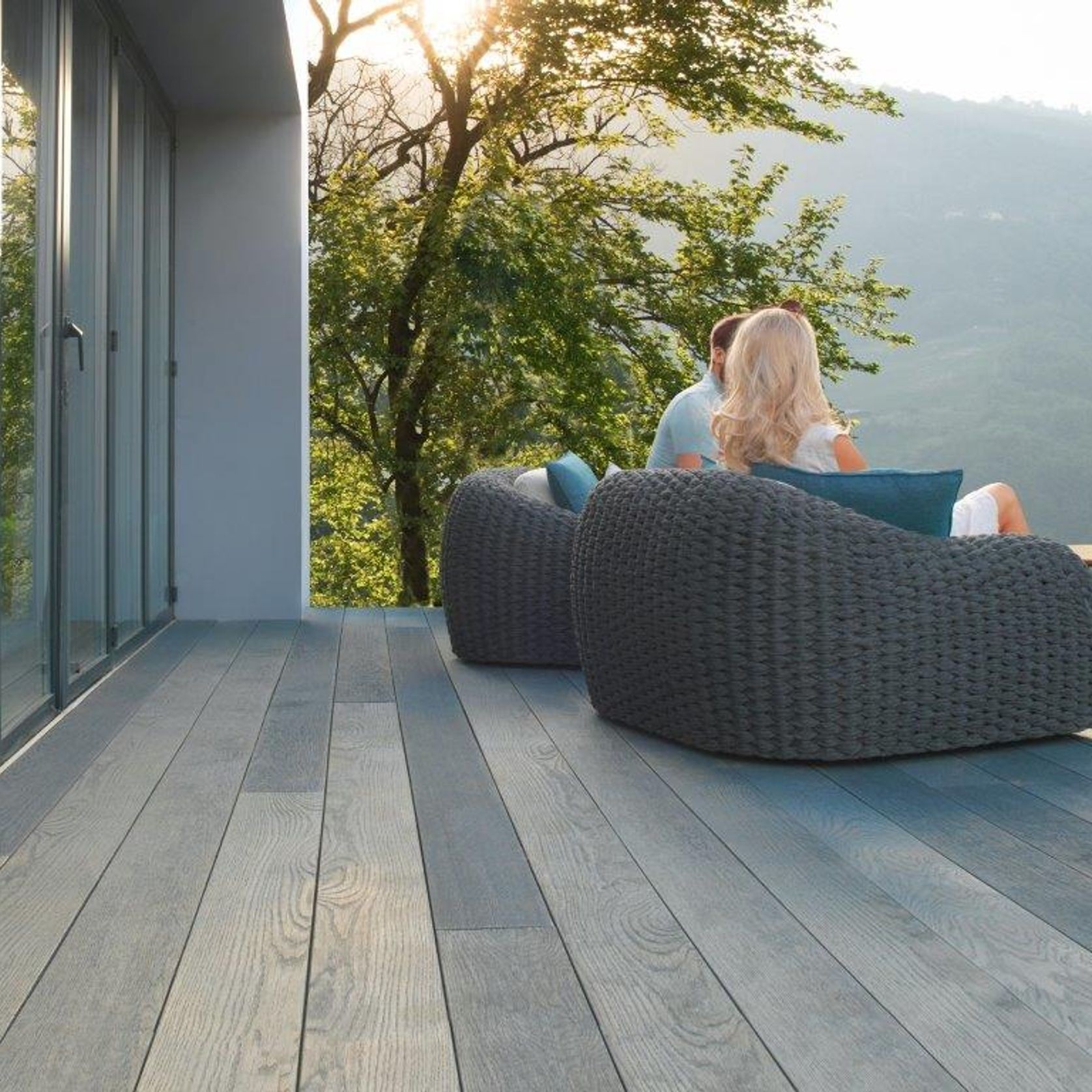Brushed Basalt | Enhanced Grain Decking gallery detail image