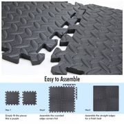Foam Tiles Protective Flooring Gym Mat - 12Tiles gallery detail image