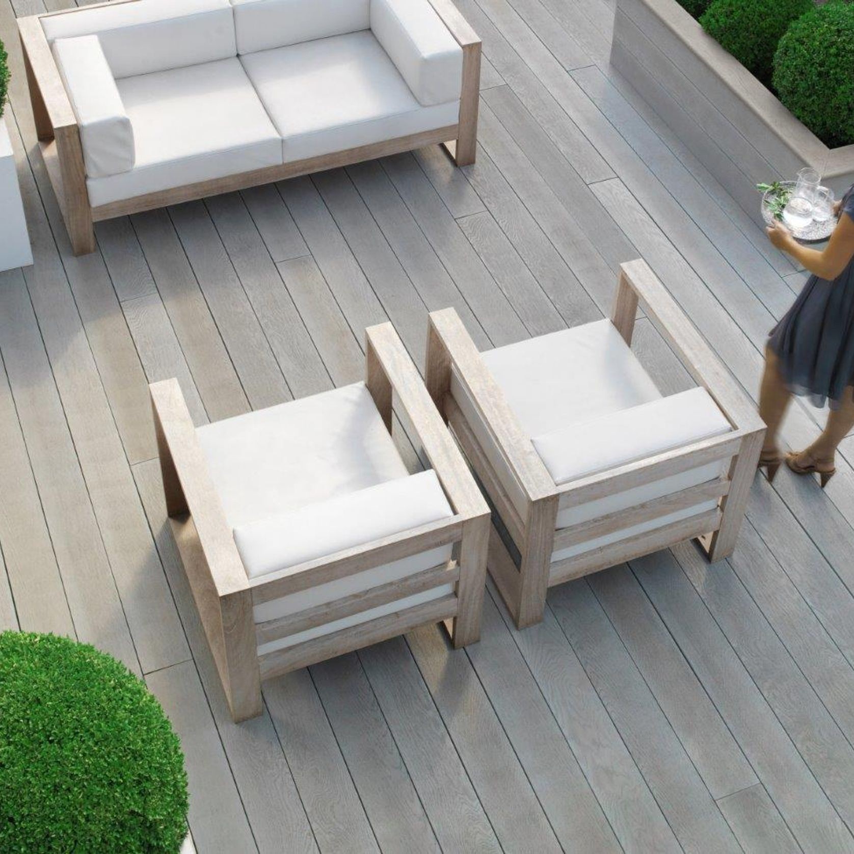 Smoked Oak | Enhanced Grain Decking gallery detail image