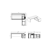 Maxim Executive Desk gallery detail image