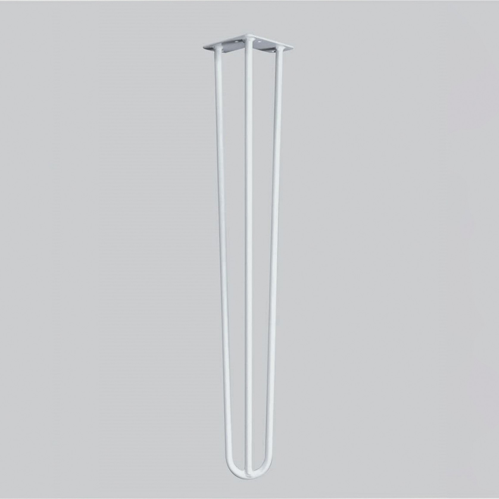 White 710mm Hairpin Table Legs (Set of 4) gallery detail image