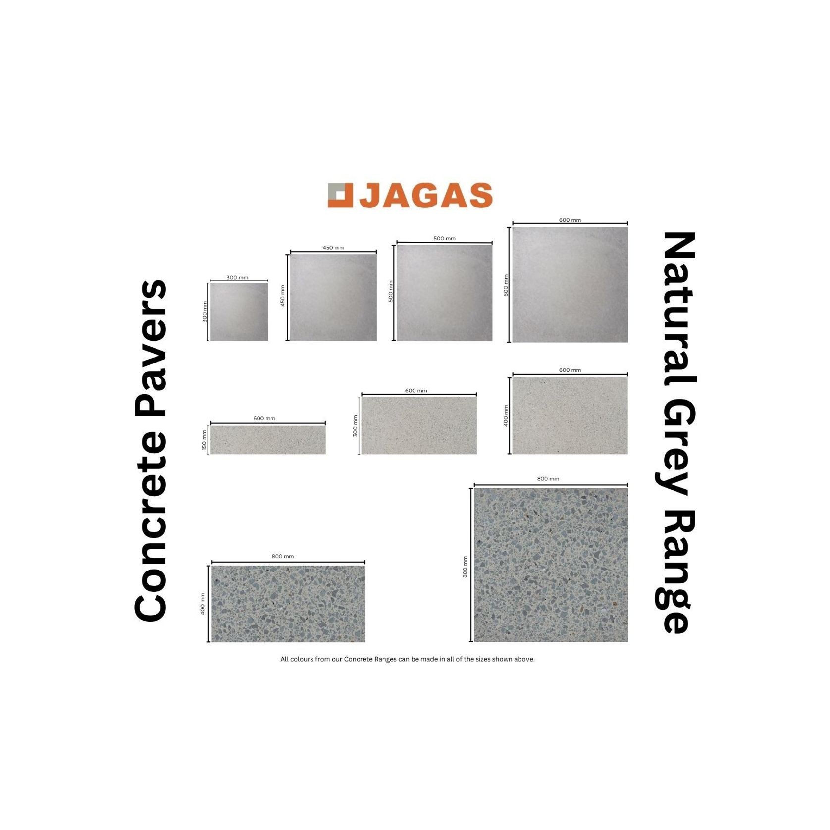 Concrete Paving - Natural Grey Range gallery detail image