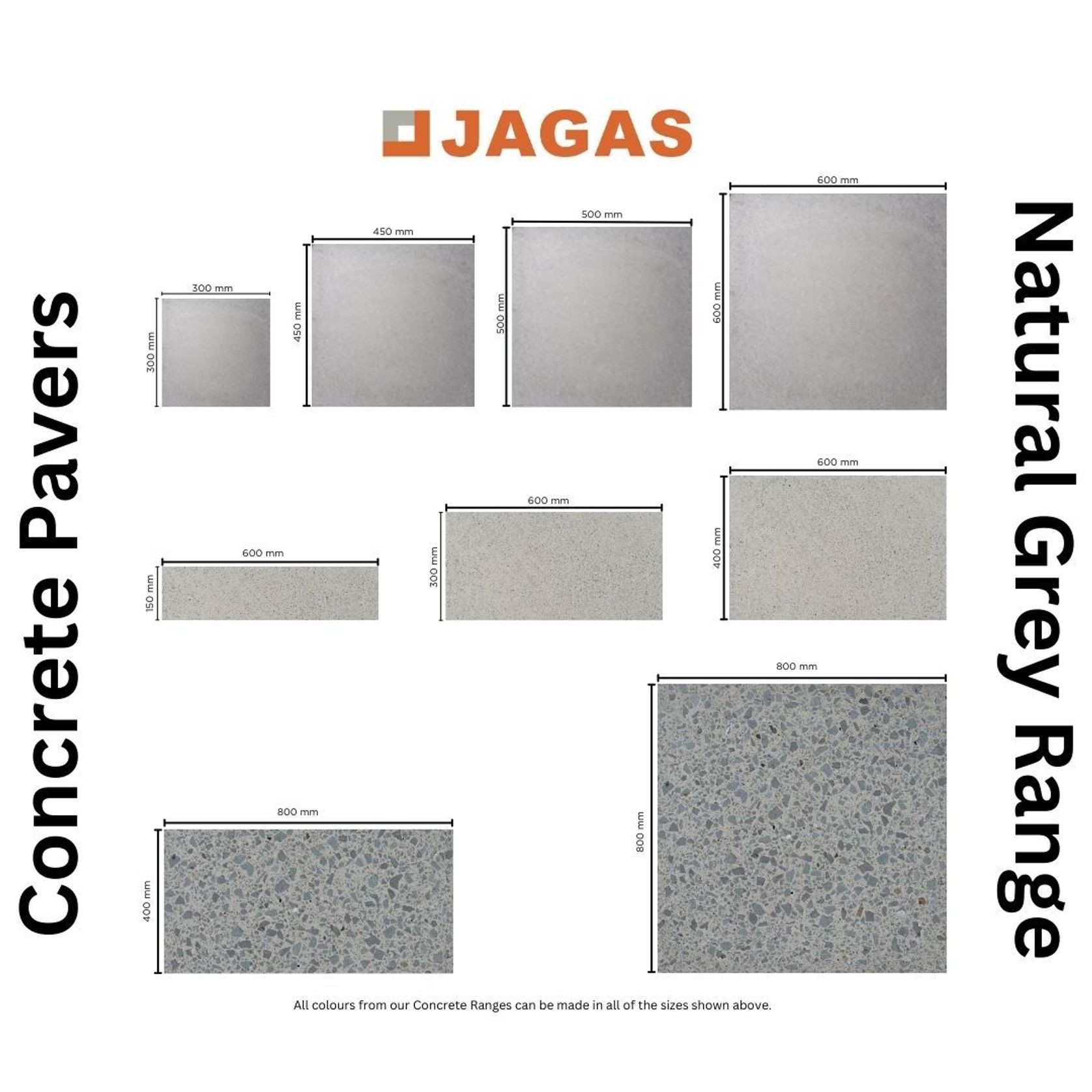 Concrete Paving - Natural Grey Range gallery detail image