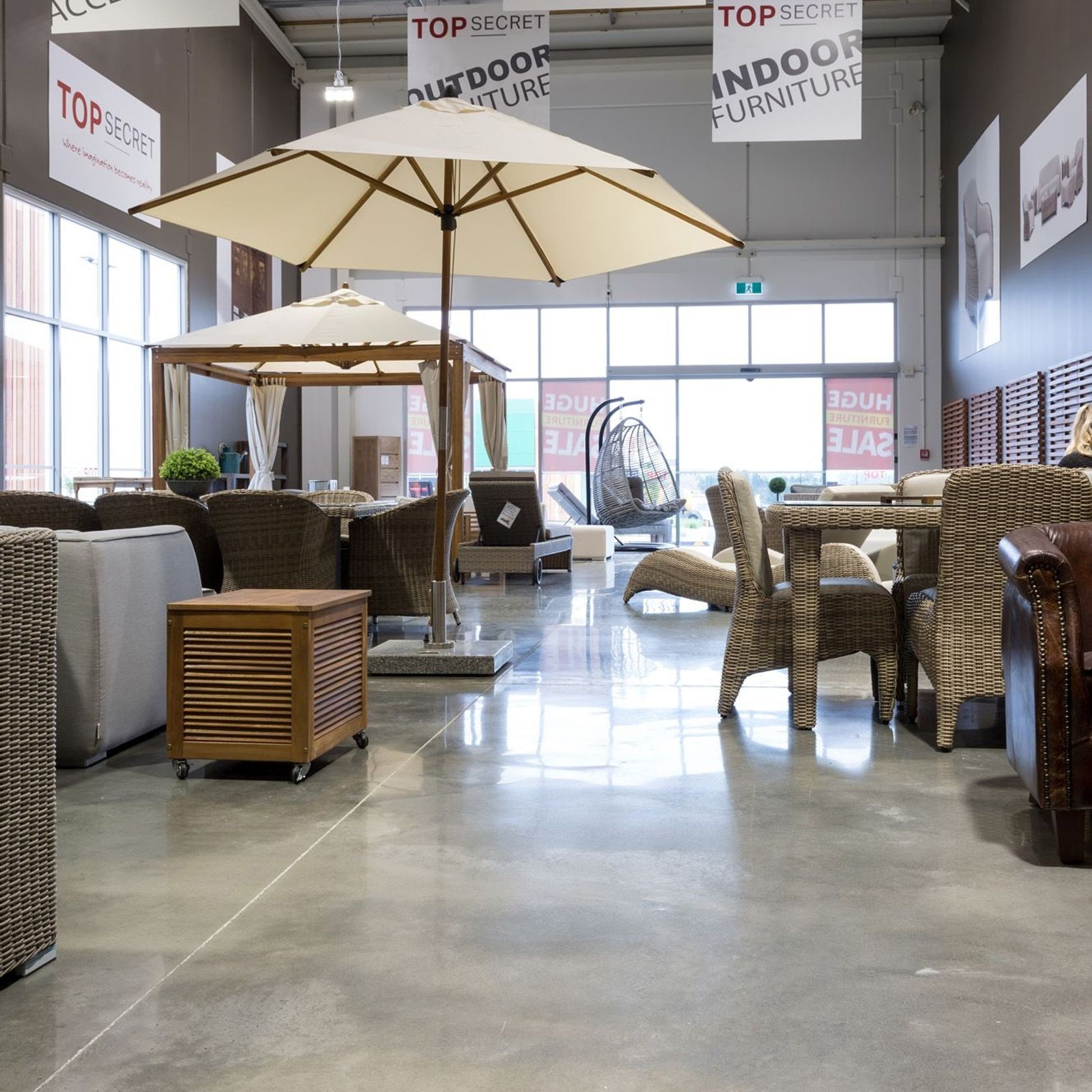 Polished Concrete Flooring - Warehouse (Plain Exposure) gallery detail image