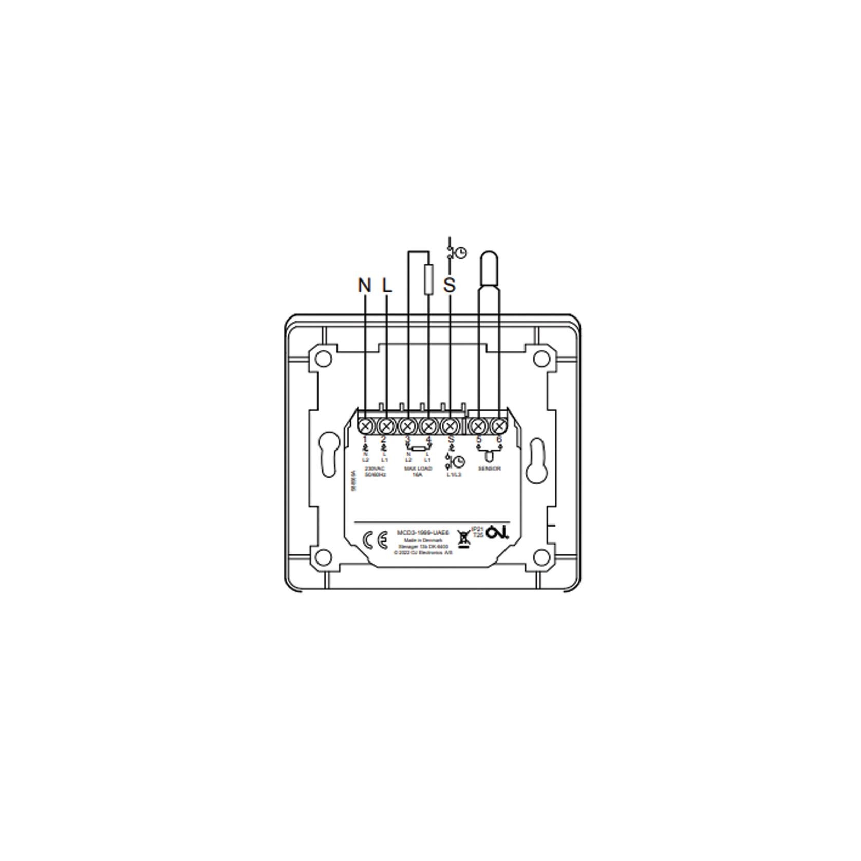 MCD3 Smart Thermostat with European EcoDesign gallery detail image