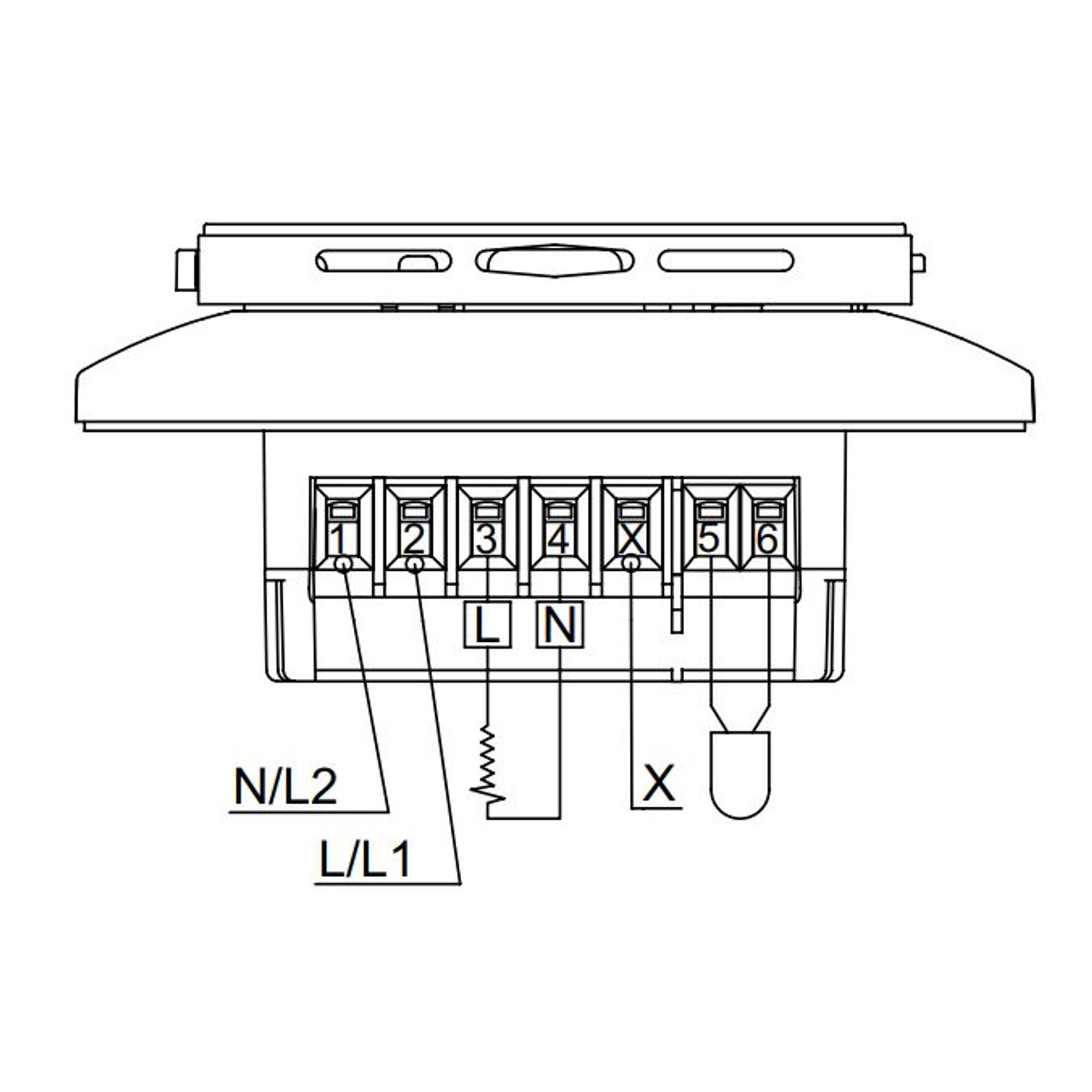 MWD5 WiFi Touch Screen Programmable Thermostat gallery detail image
