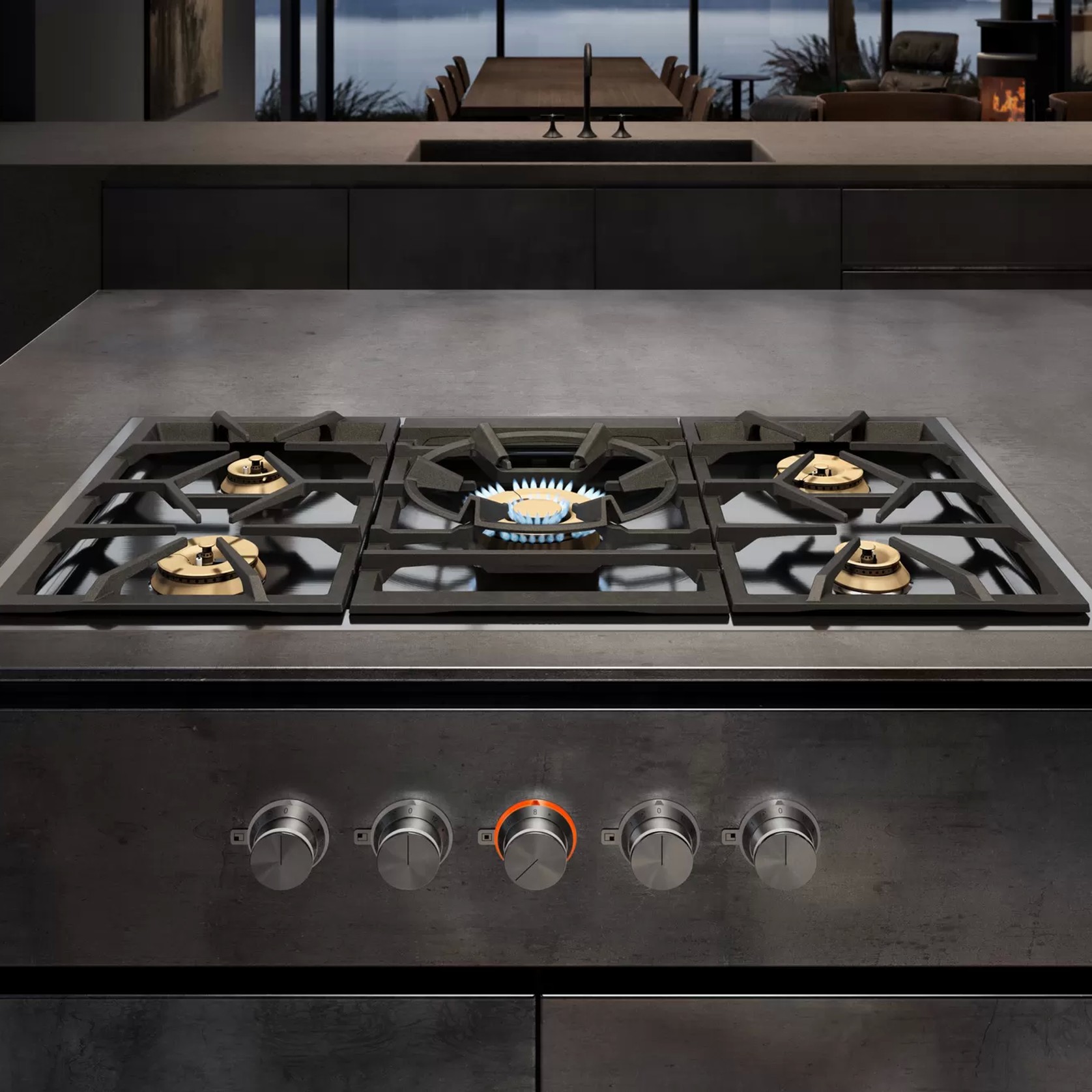 Gaggenau Vario Gas Cooktop 400 Series 90 cm gallery detail image