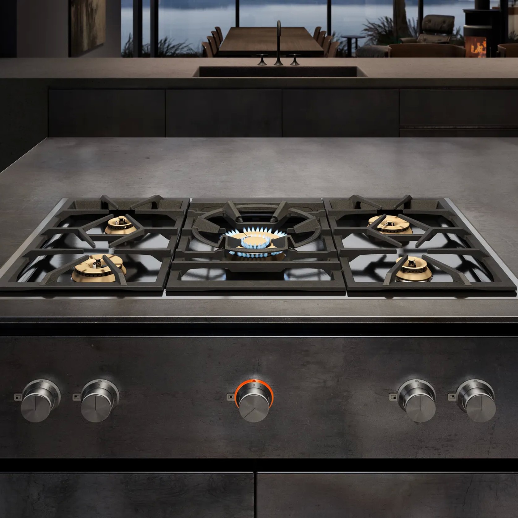 Gaggenau Vario Gas Cooktop 400 Series 90 cm gallery detail image