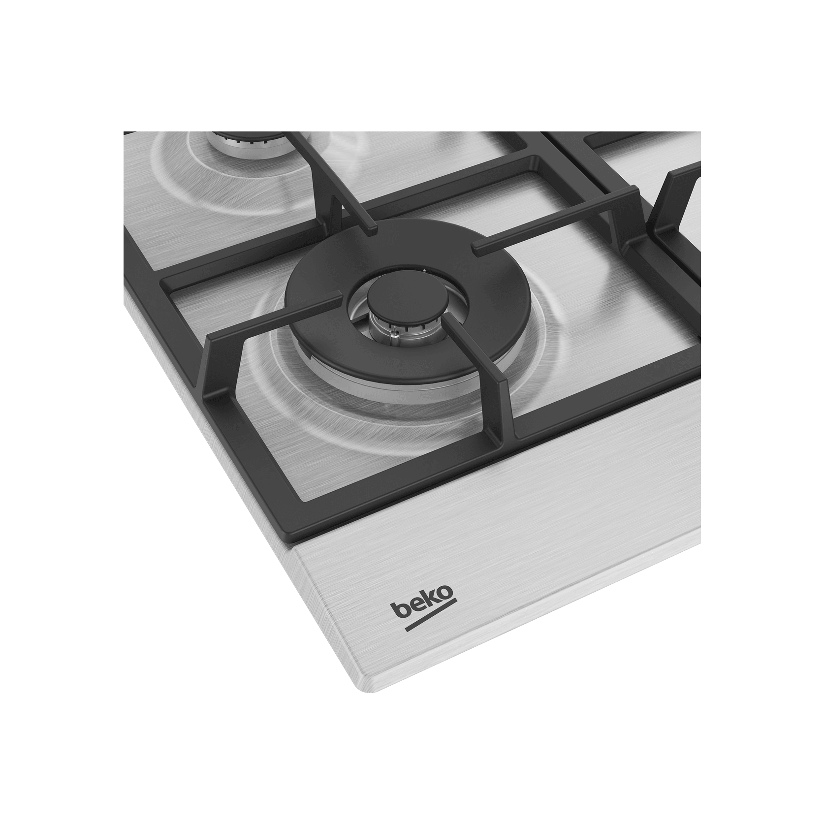 Beko 60cm Stainless Steel Gas Cooktop ArchiPro NZ