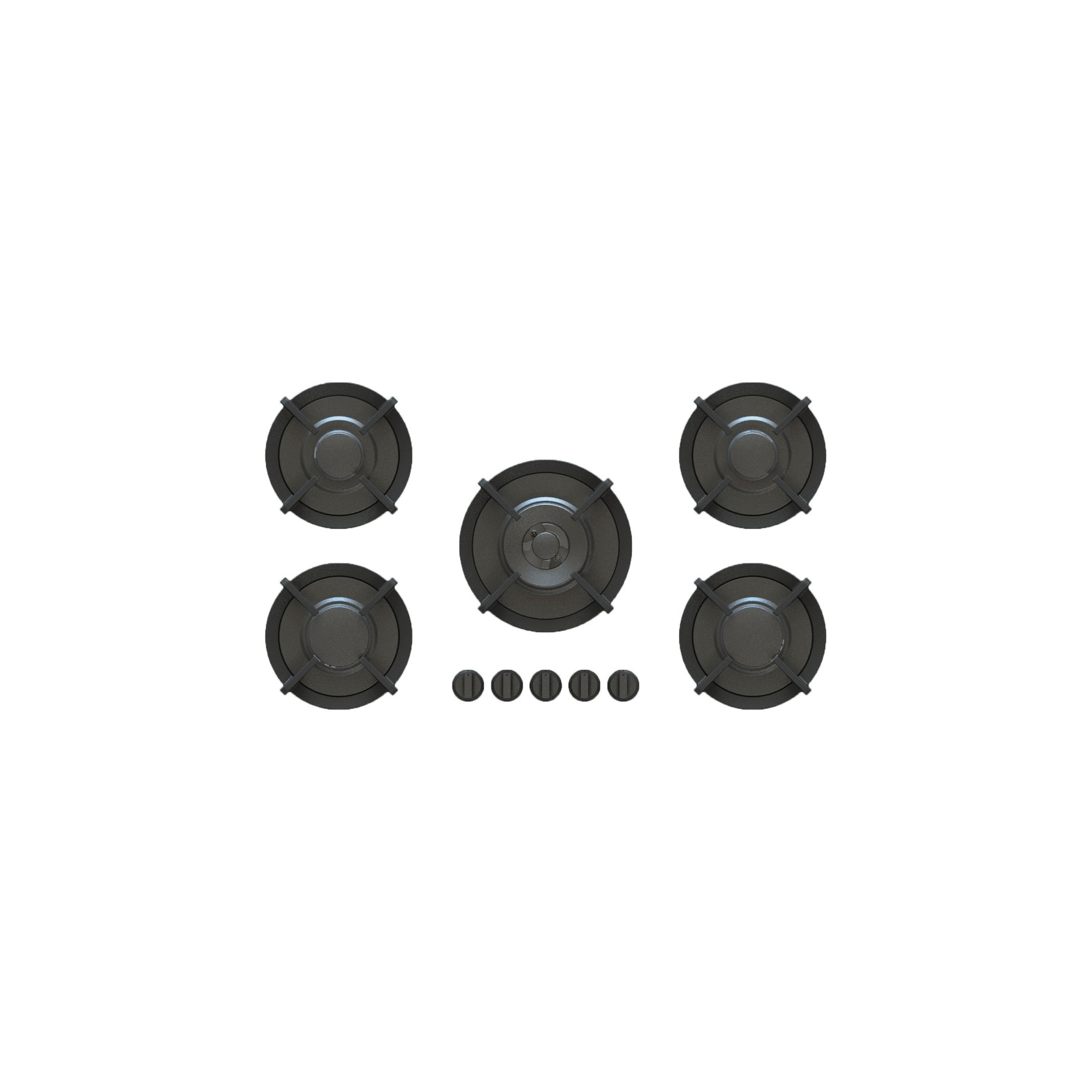 PITT | ELBRUS 5 Burner Cooktop gallery detail image