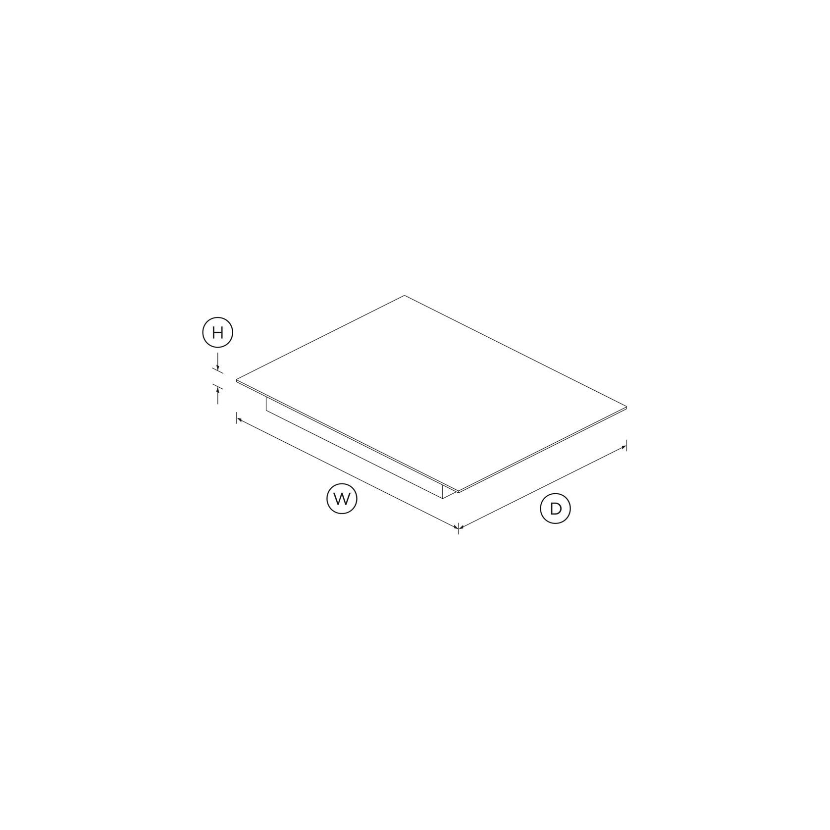 Induction Cooktop, 70cm, 4 Zones gallery detail image