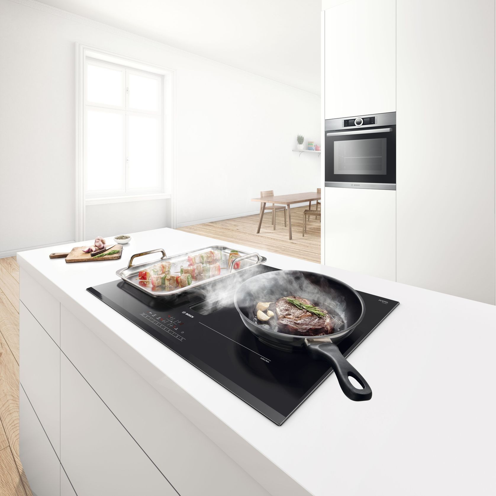 BOSCH Series 6 Induction Cooktop 70cm With Ventilation ArchiPro NZ