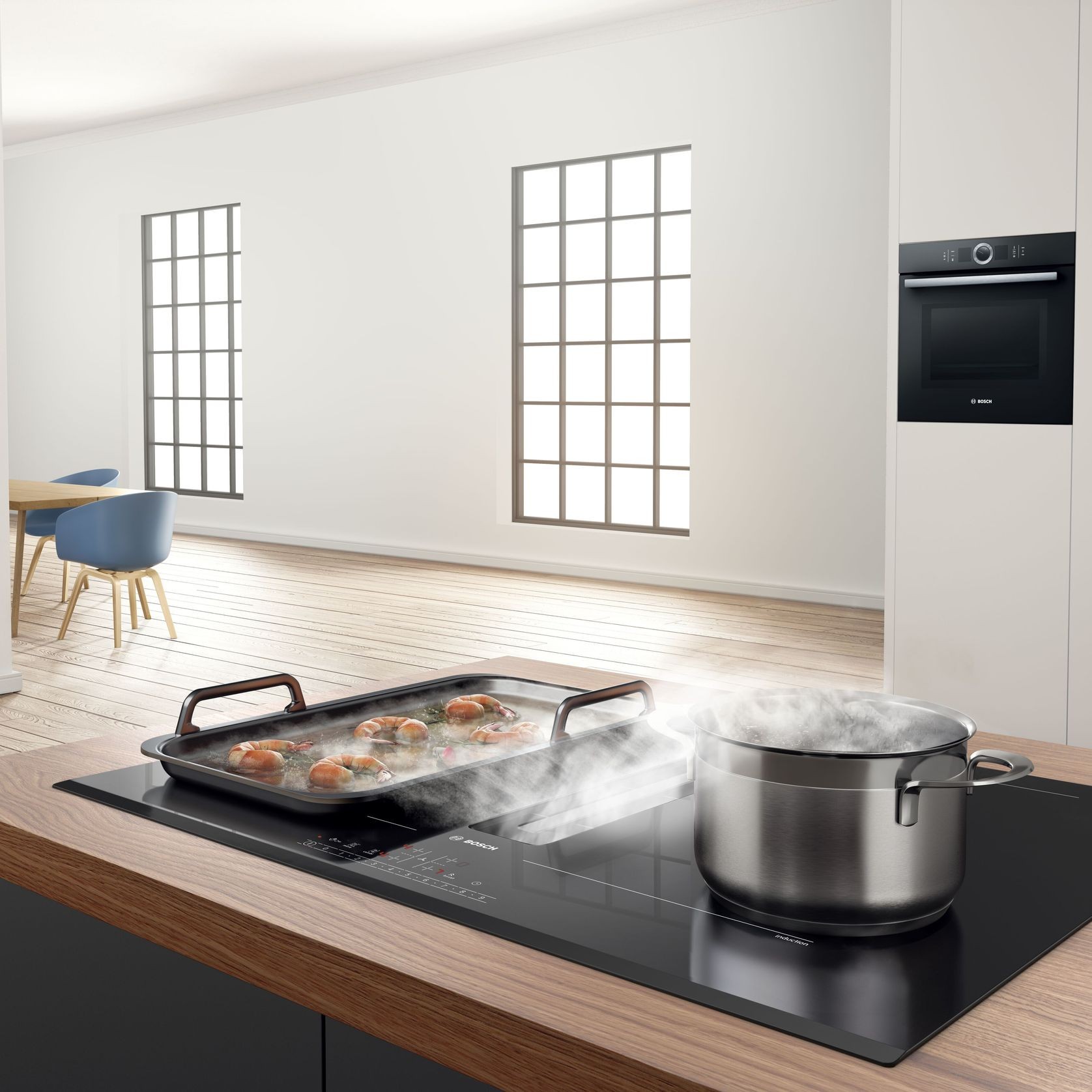 BOSCH | Series 6 Induction Cooktop 70cm With Ventilation gallery detail image