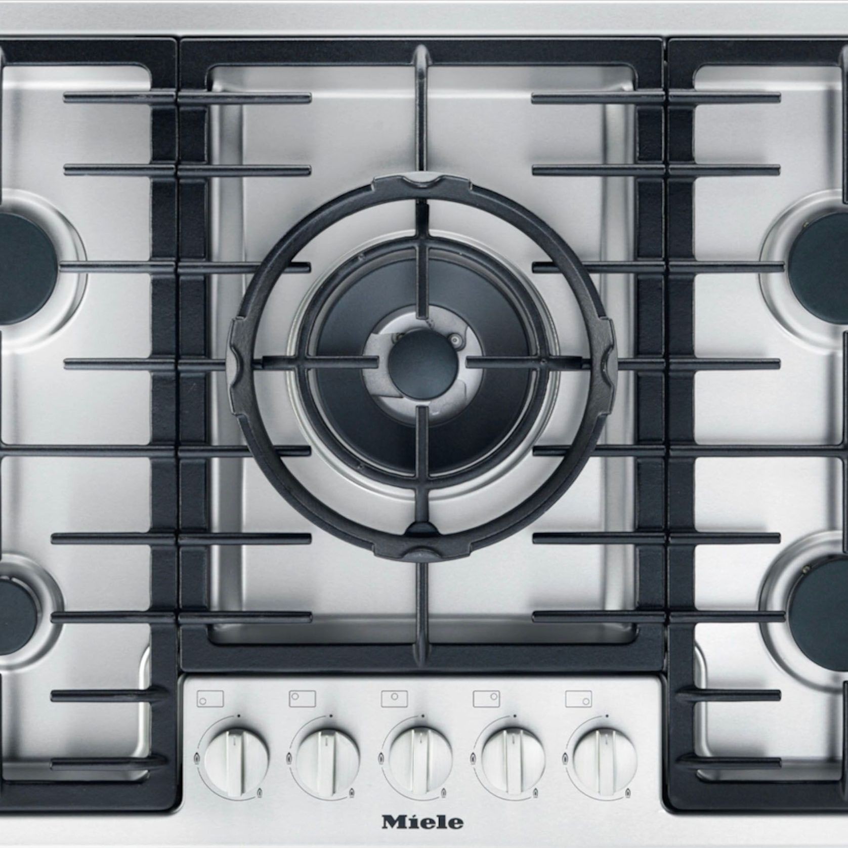 Miele Stainless Steel Gas Cooktop 5 Burner w.770 gallery detail image