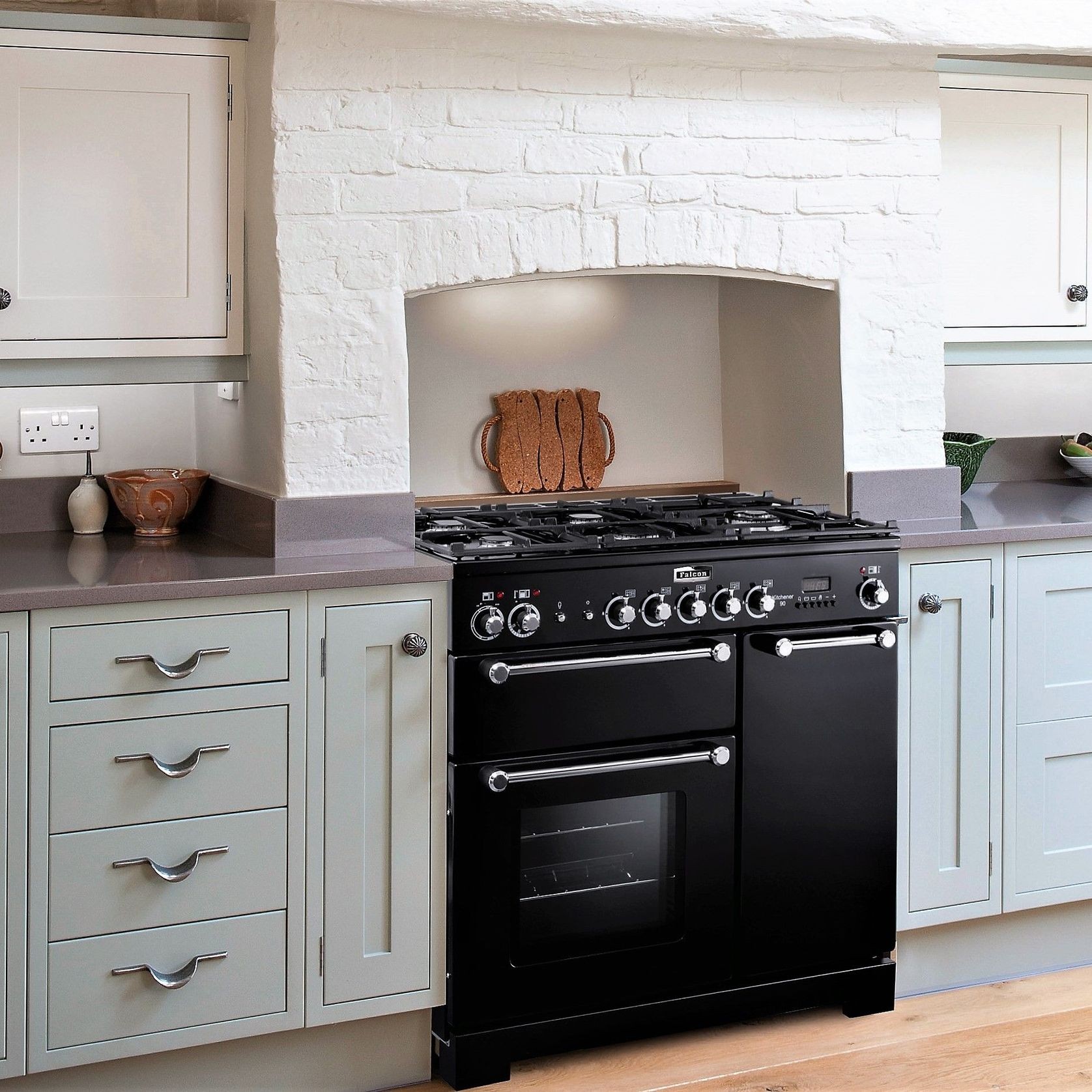 Falcon Kitchener 90cm Dual Fuel Range Cooker gallery detail image