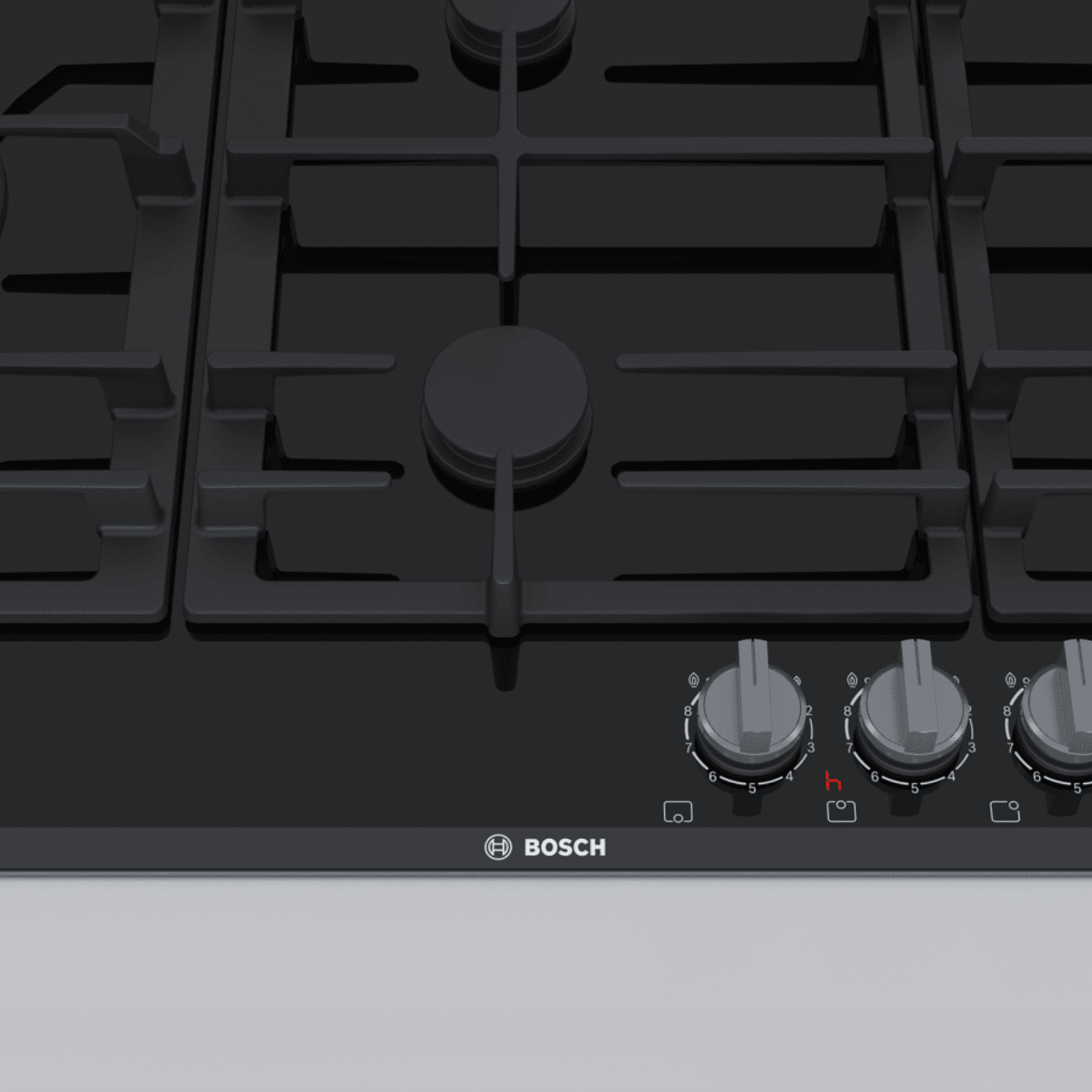 BOSCH Series 8 Gas Cooktop 90 cm Ceramic Black ArchiPro NZ