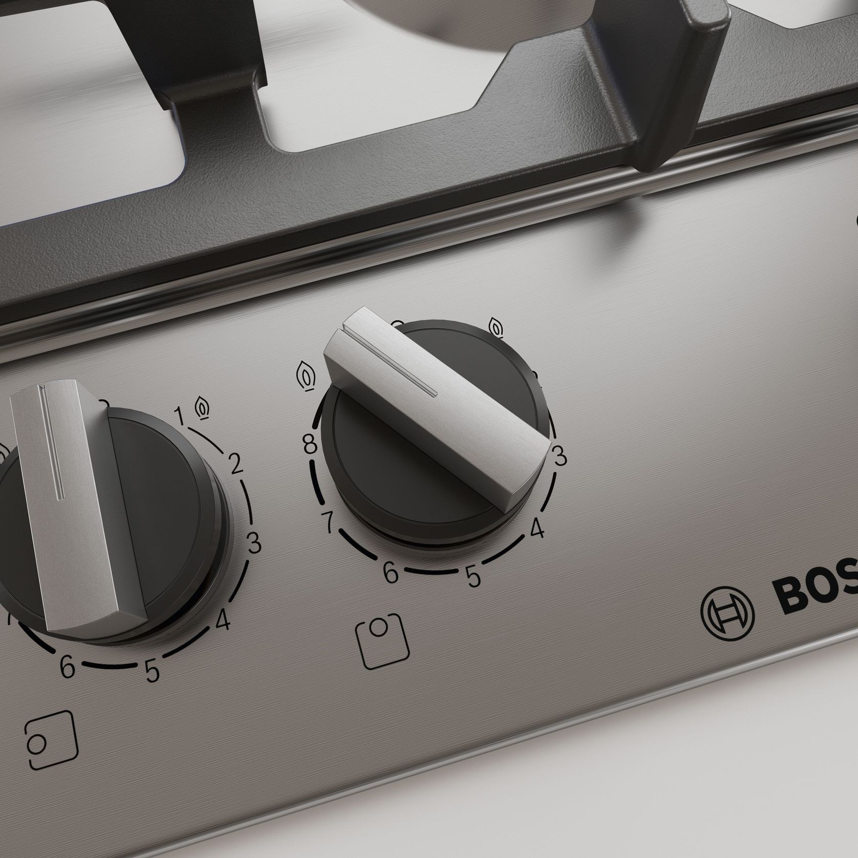 BOSCH | 60cm Stainless Steel Gas Cooktop gallery detail image