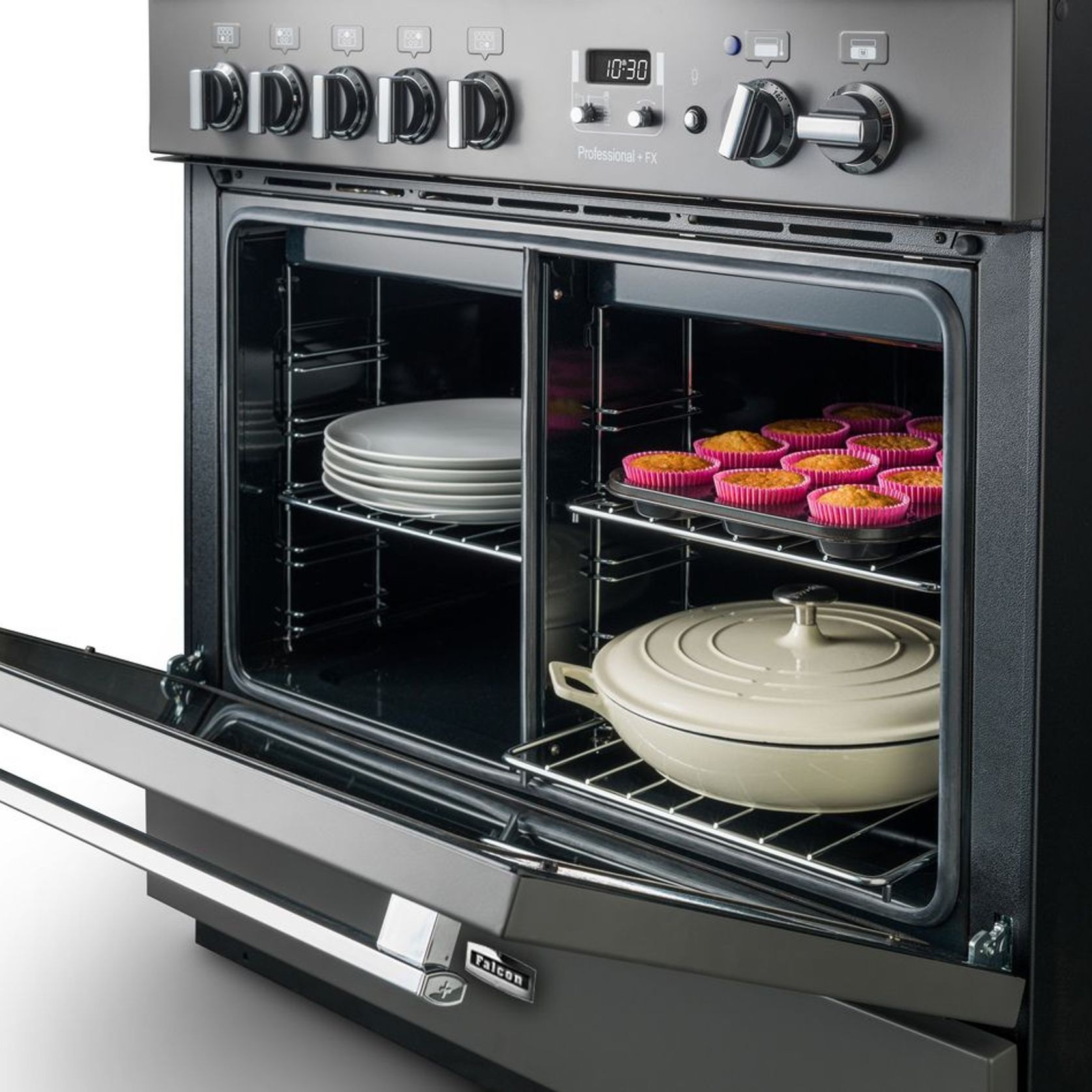 Falcon Professional+ FXP 90cm Dual Fuel Range Cooker gallery detail image