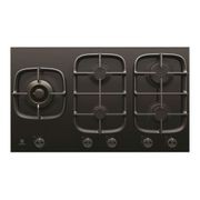 Electrolux UltimateHome 900 90cm Gas Cooktop - Black Glass gallery detail image