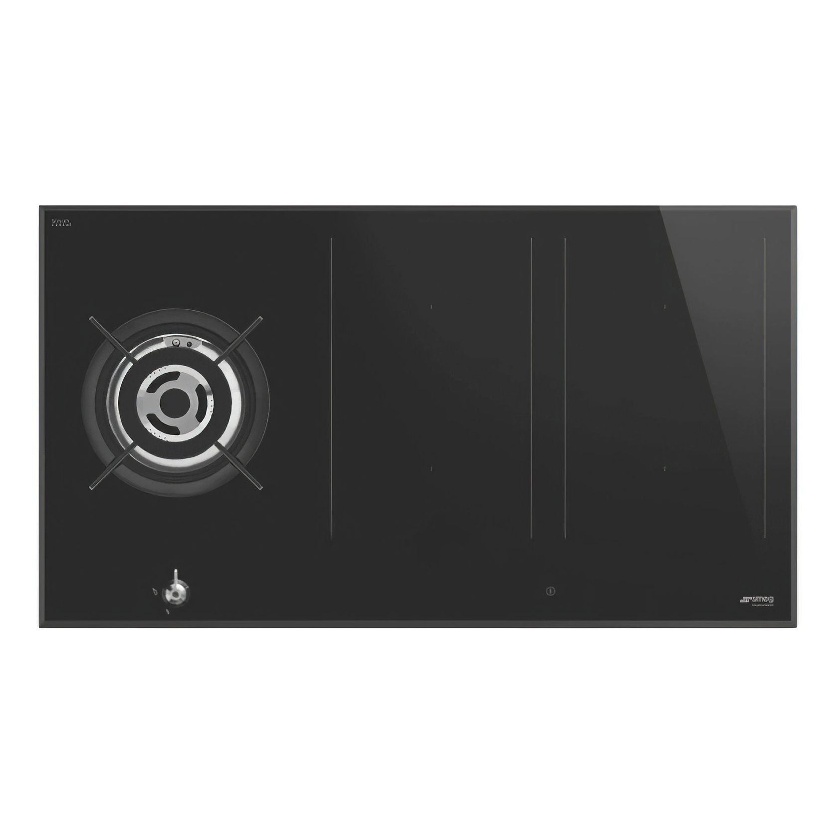 Smeg Classic 90cm Induction Combination Gas Cooktop gallery detail image
