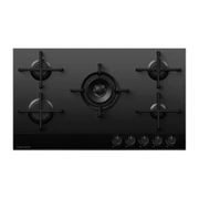 Fisher & Paykel 90cm 5 Zone Gas on Glass Cooktop gallery detail image