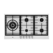 AEG 90cm 5 Burner Gas Cooktop - Stanless Steel gallery detail image