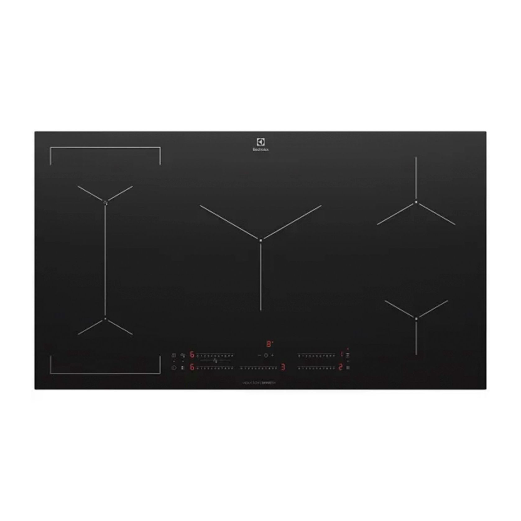 Electrolux 90cm UltimateTaste 700 Induction Cooktop - Black gallery detail image