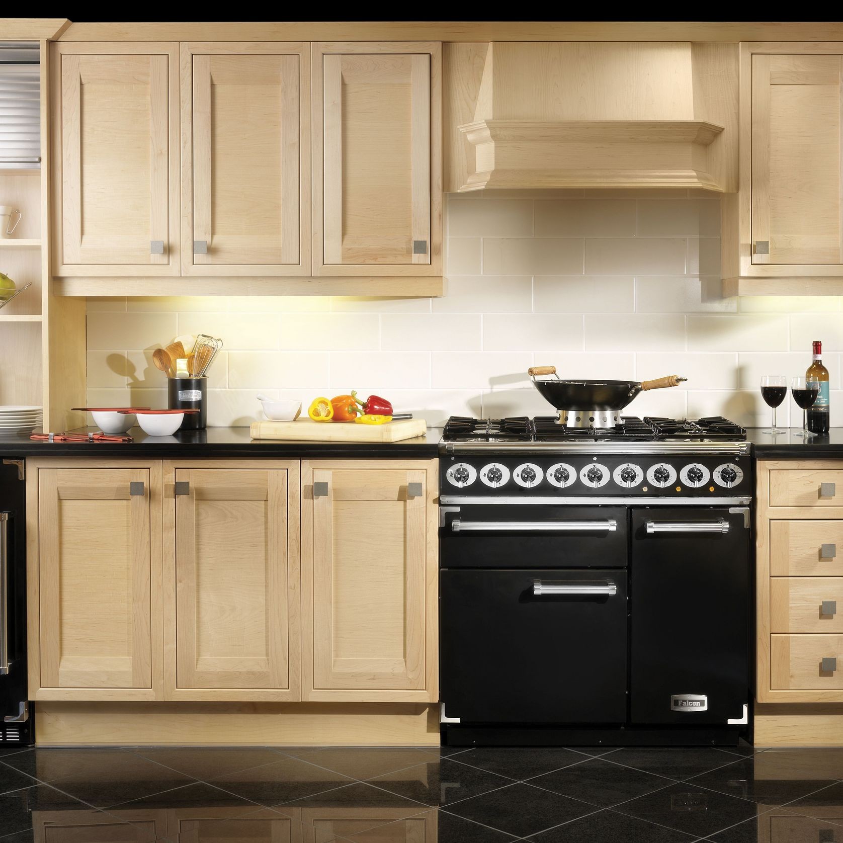 Falcon | Black 900 Deluxe Induction Range Cooker gallery detail image