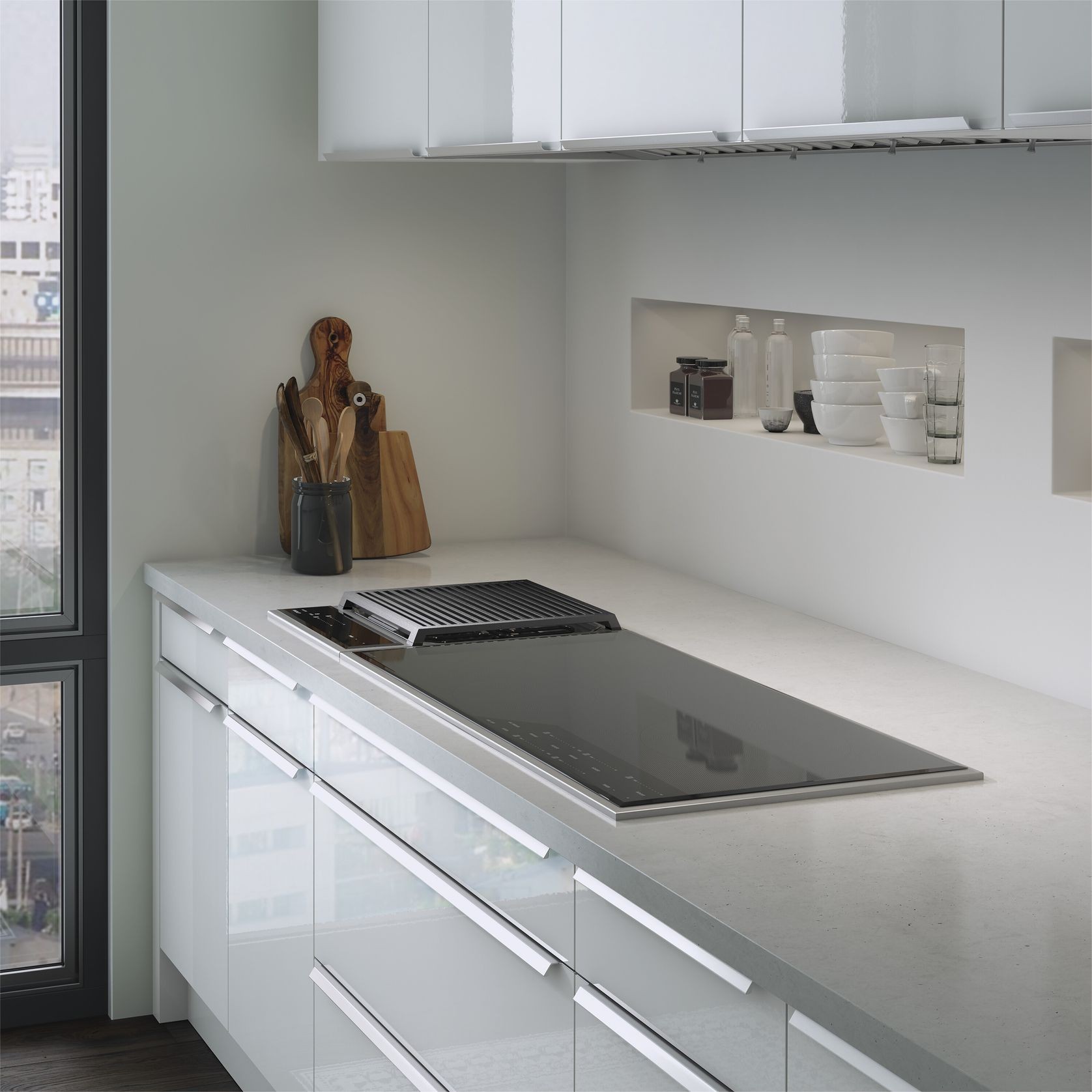 Wolf Transitional Induction Cooktop 91cm ICBCI365TFS gallery detail image