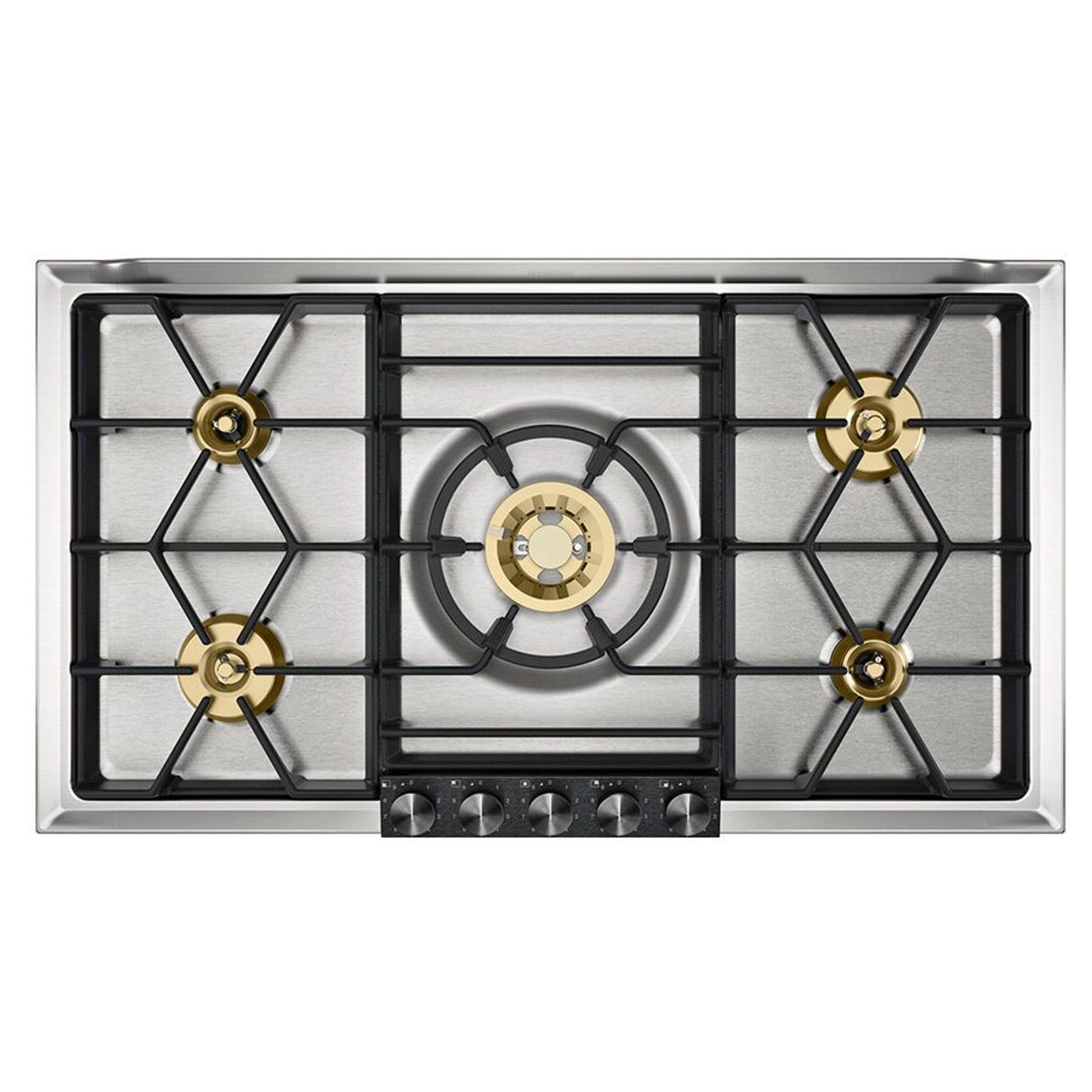 Stainless Steel 5 Burner Gas Cooktop VG 295 by Gaggenau  gallery detail image