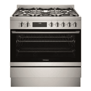 90cm Freestanding Dual Fuel Cooker - Stainless Steel gallery detail image