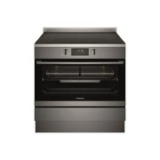90cm Freestanding Electric Cooker - Dark Stainless Steel gallery detail image