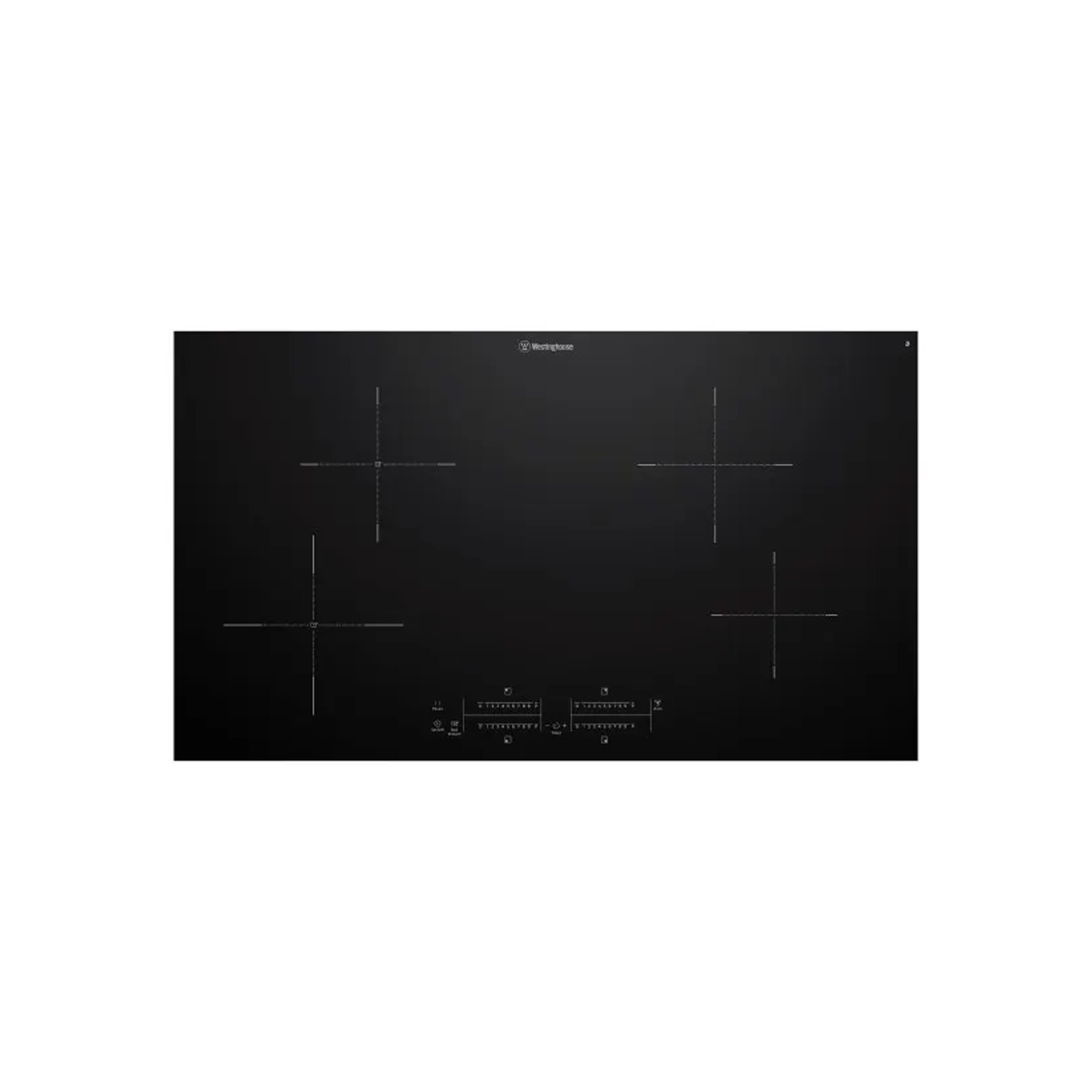 90cm 4 Zone Induction Cooktop - Black gallery detail image