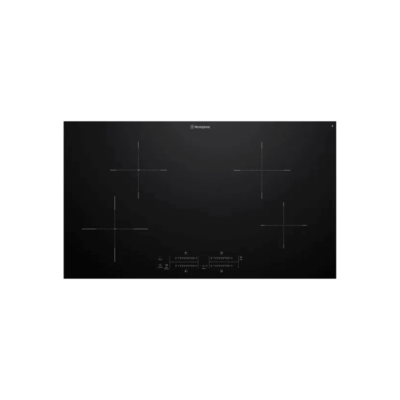 90cm 4 Zone Induction Cooktop - Black gallery detail image