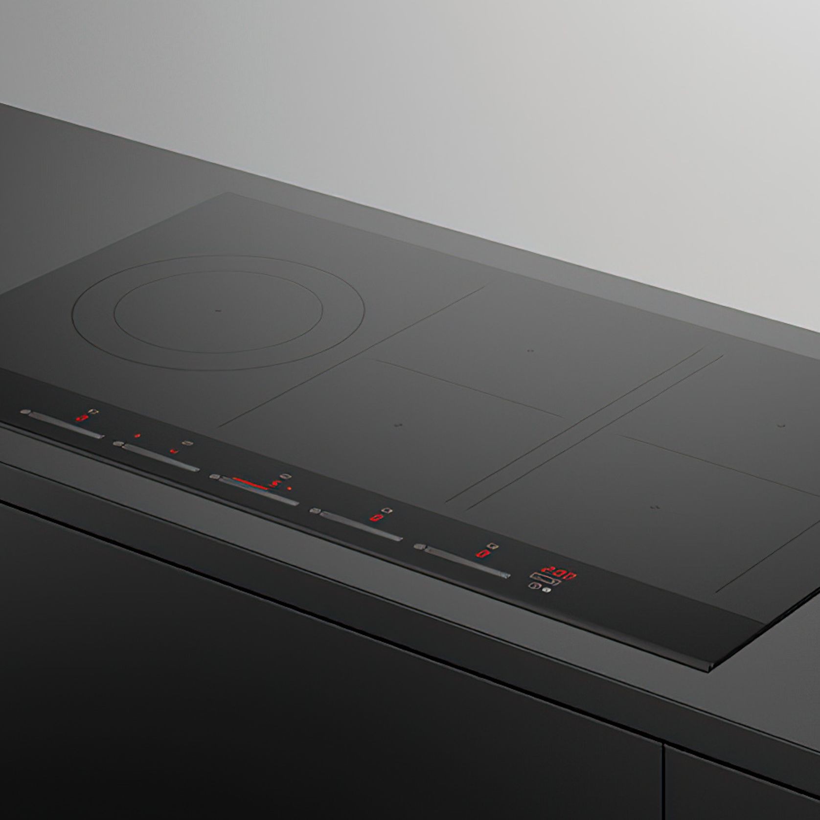 F&P Induction Cooktop, 90cm, 5 Zones W/ SmartZone gallery detail image