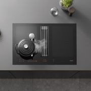 Miele Induction Cooktop with Integrated Extractor w.800 KMDA 7634 FL gallery detail image