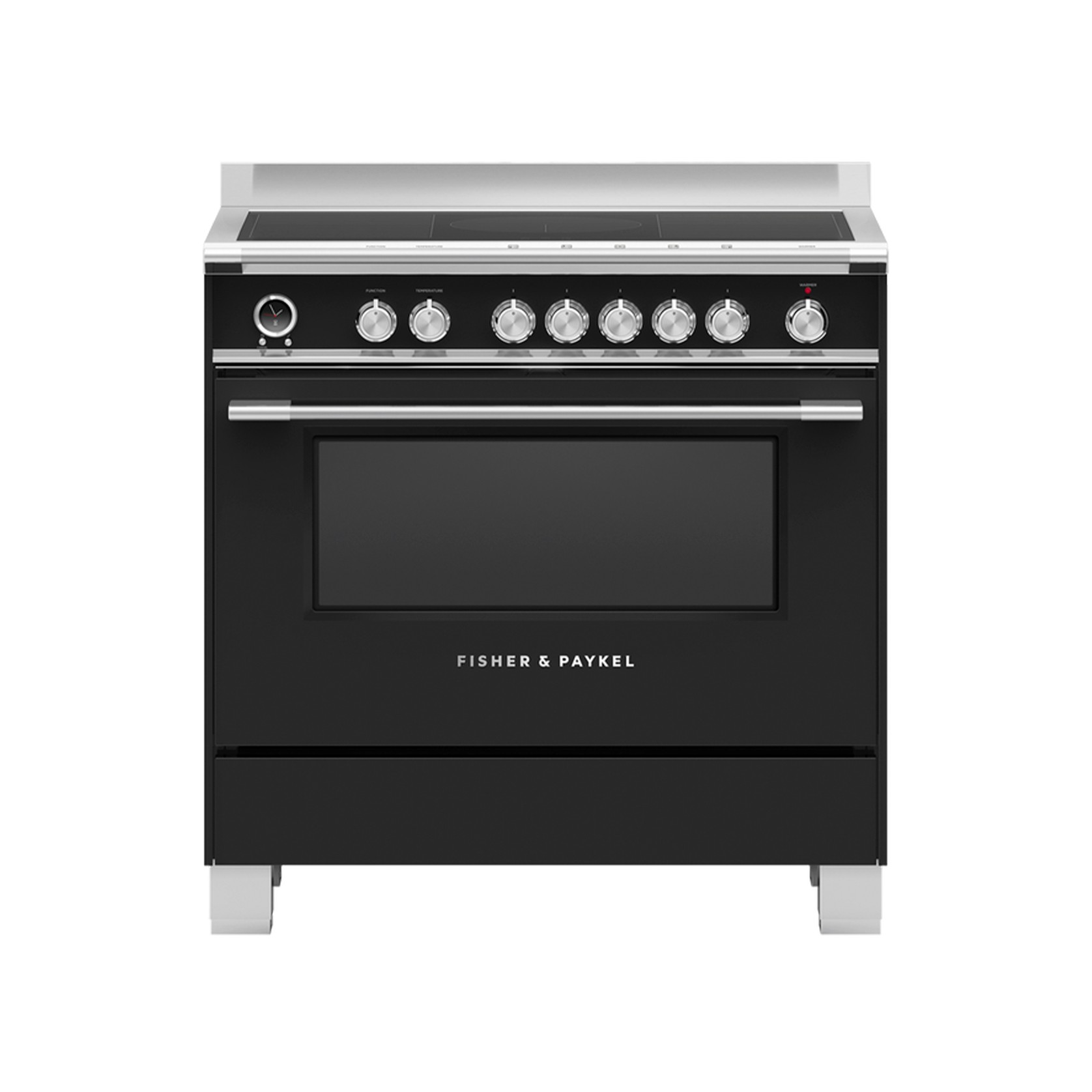 F&P Freestanding Cooker, Induction, 90cm, 5 Zones gallery detail image