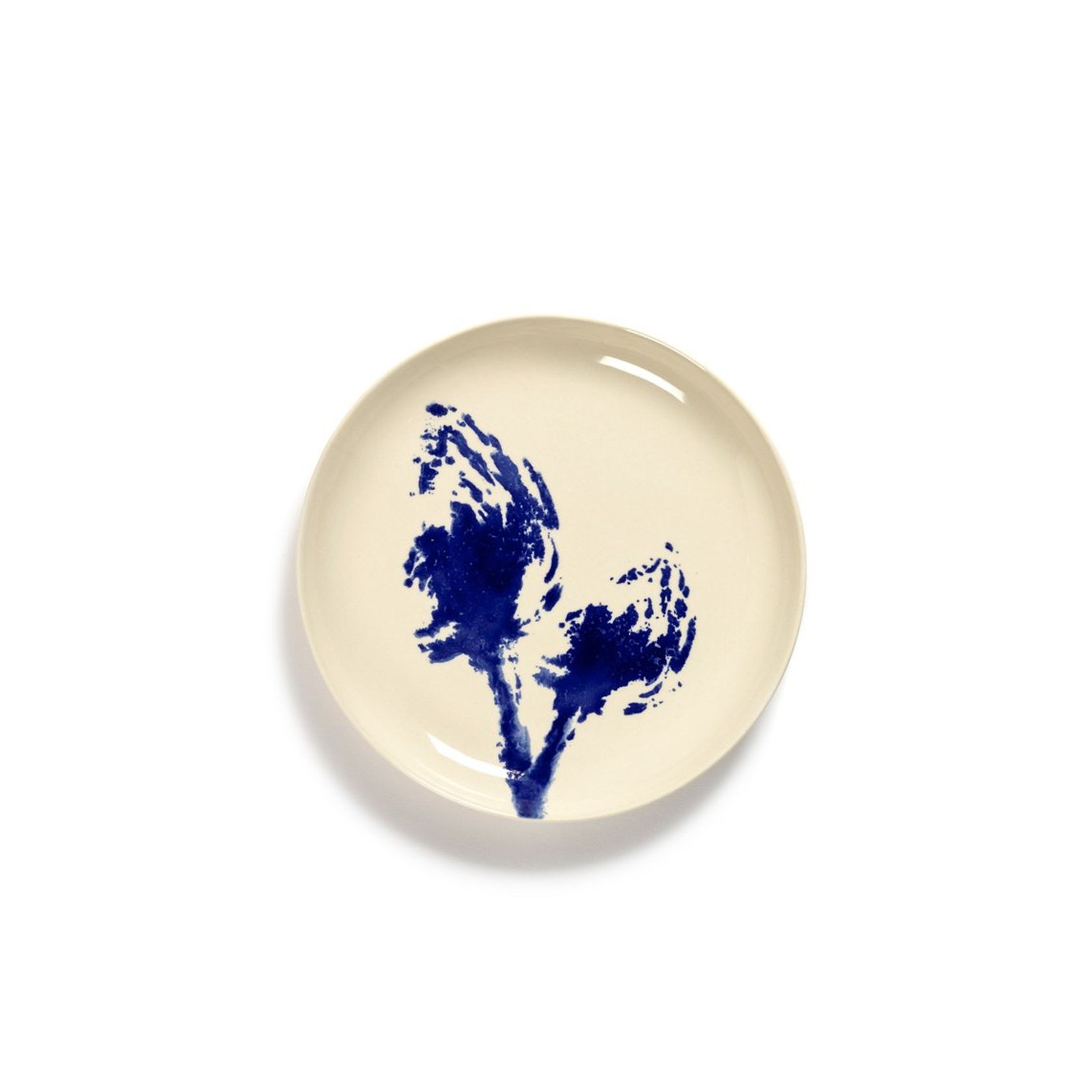 Ottolenghi White Artichoke Blue Plate - Set of 2 gallery detail image